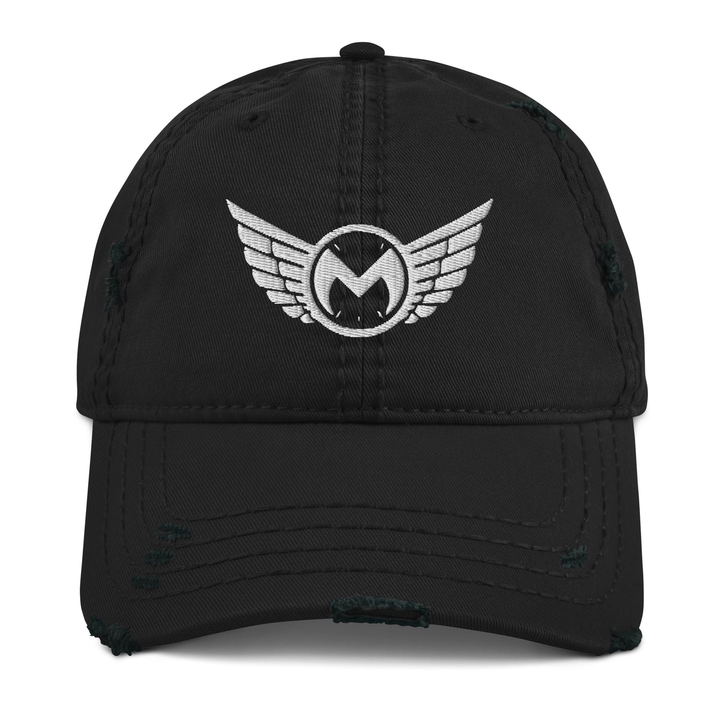 Miles Through Time Logo Distressed Dad Hat