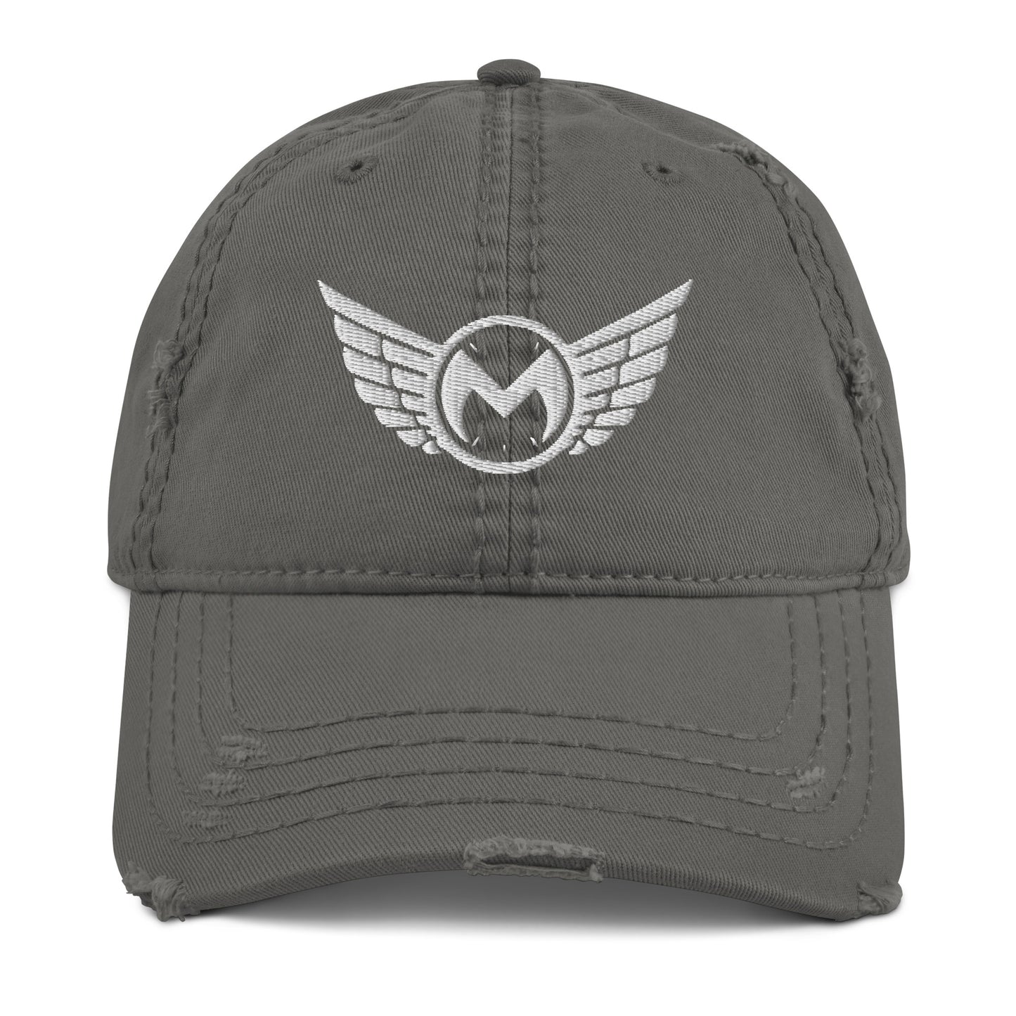 Miles Through Time Logo Distressed Dad Hat