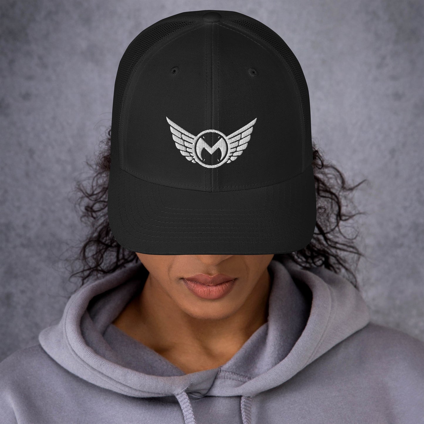 Miles Through Time Logo Trucker Cap