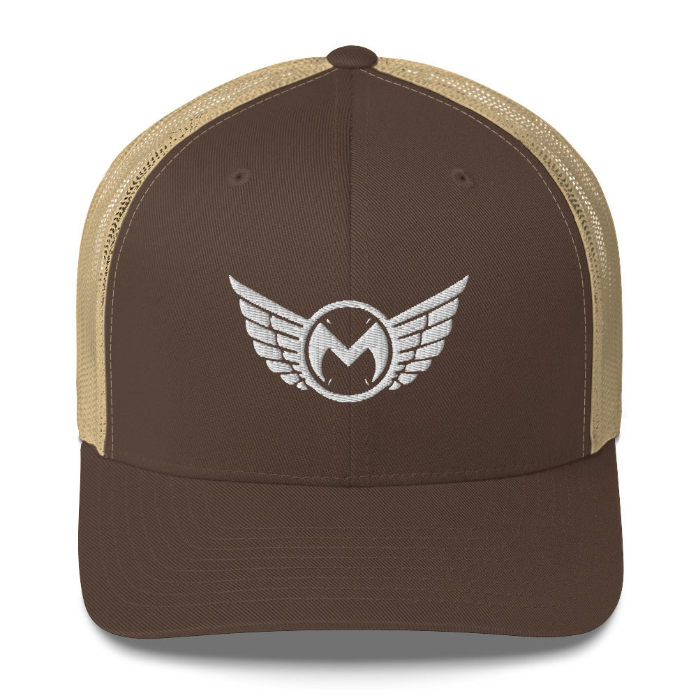 Miles Through Time Logo Trucker Cap