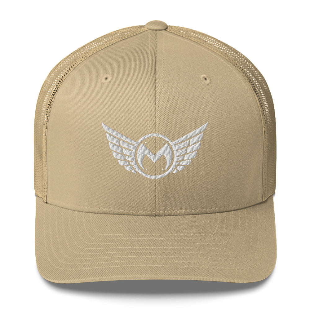 Miles Through Time Logo Trucker Cap