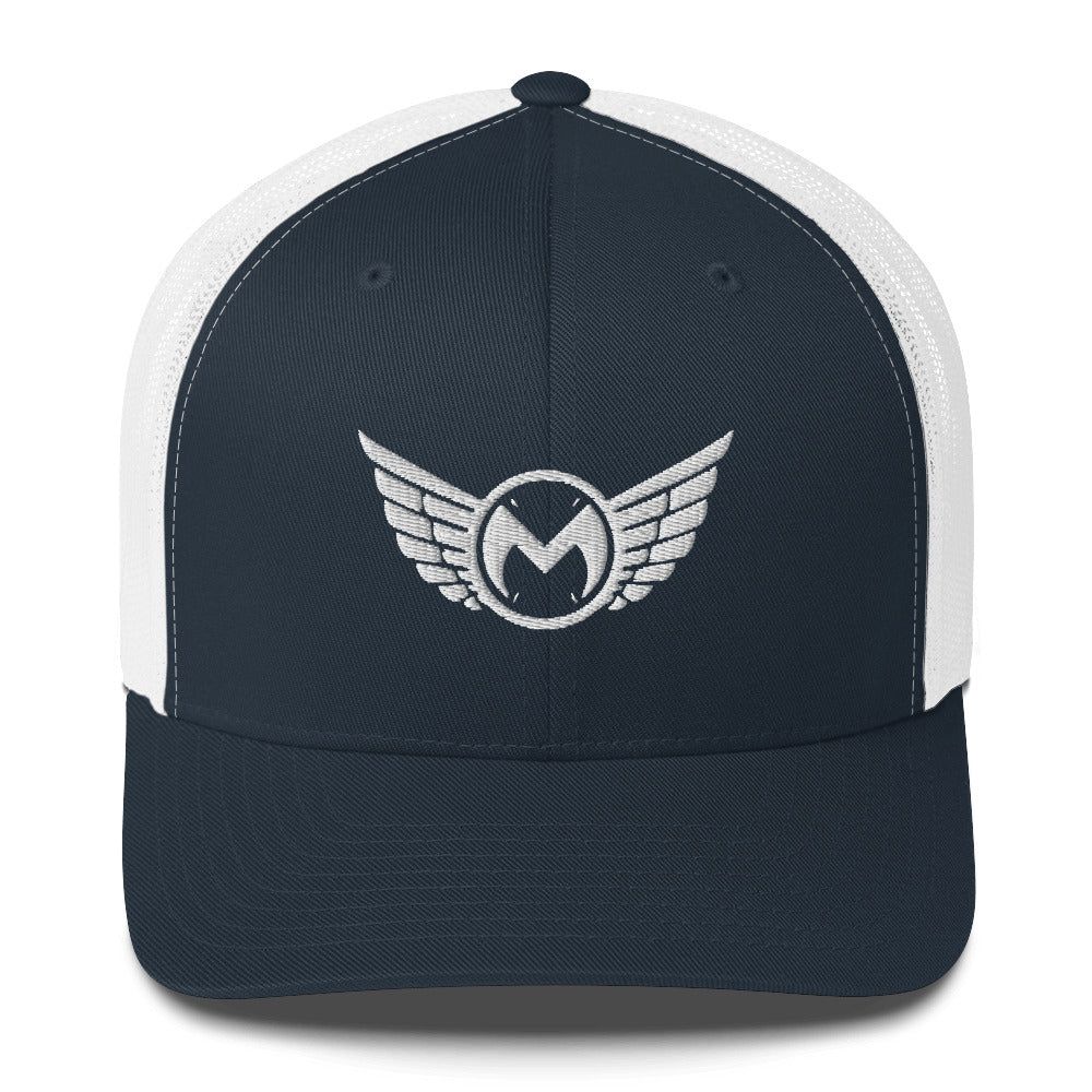 Miles Through Time Logo Trucker Cap