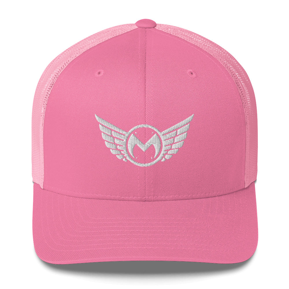 Miles Through Time Logo Trucker Cap