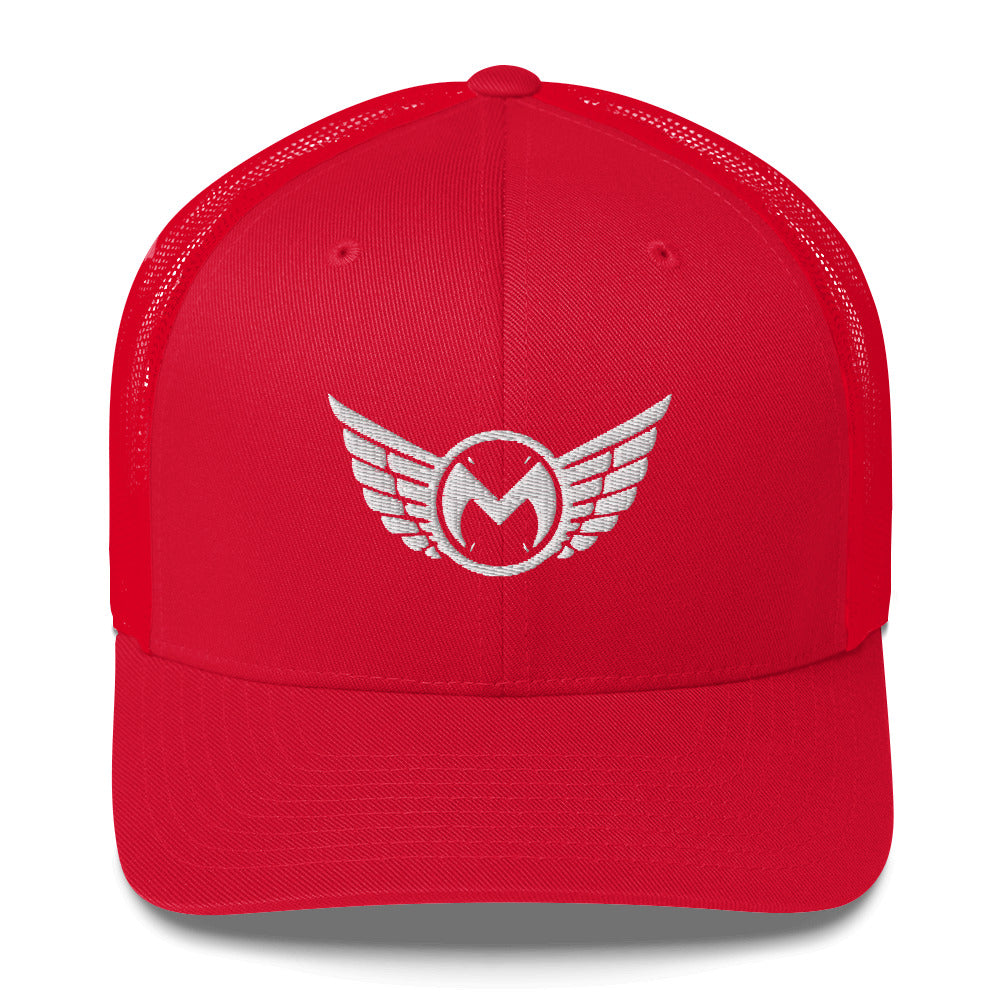 Miles Through Time Logo Trucker Cap