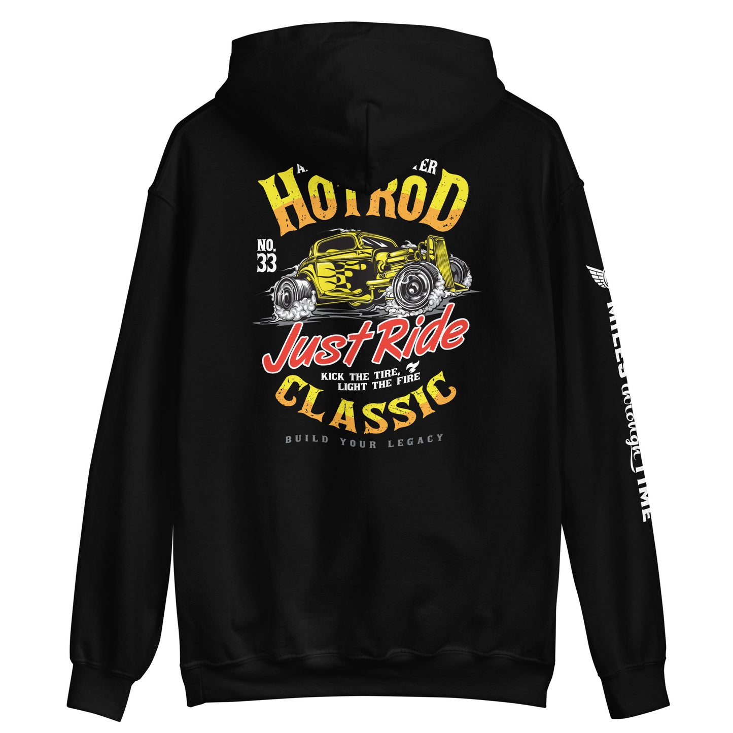 Hotrod Just Ride Unisex Hoodie