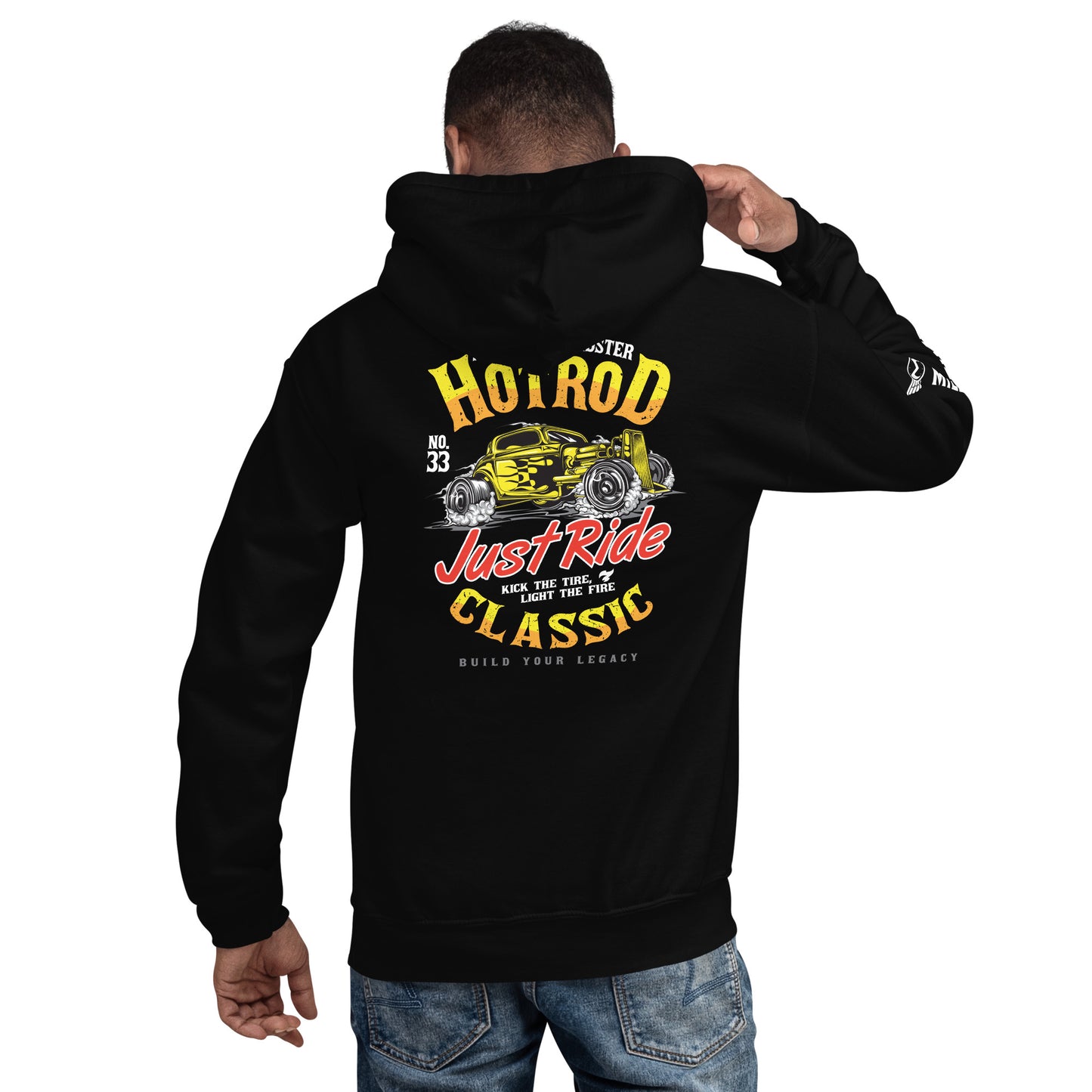 Hotrod Just Ride Unisex Hoodie