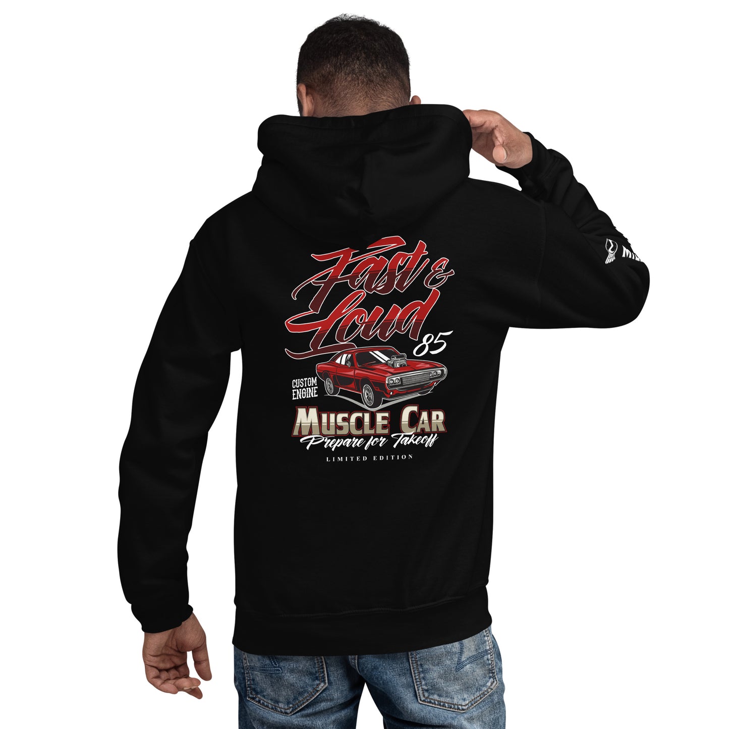 Fast and Loud Muscle Car Unisex Hoodie