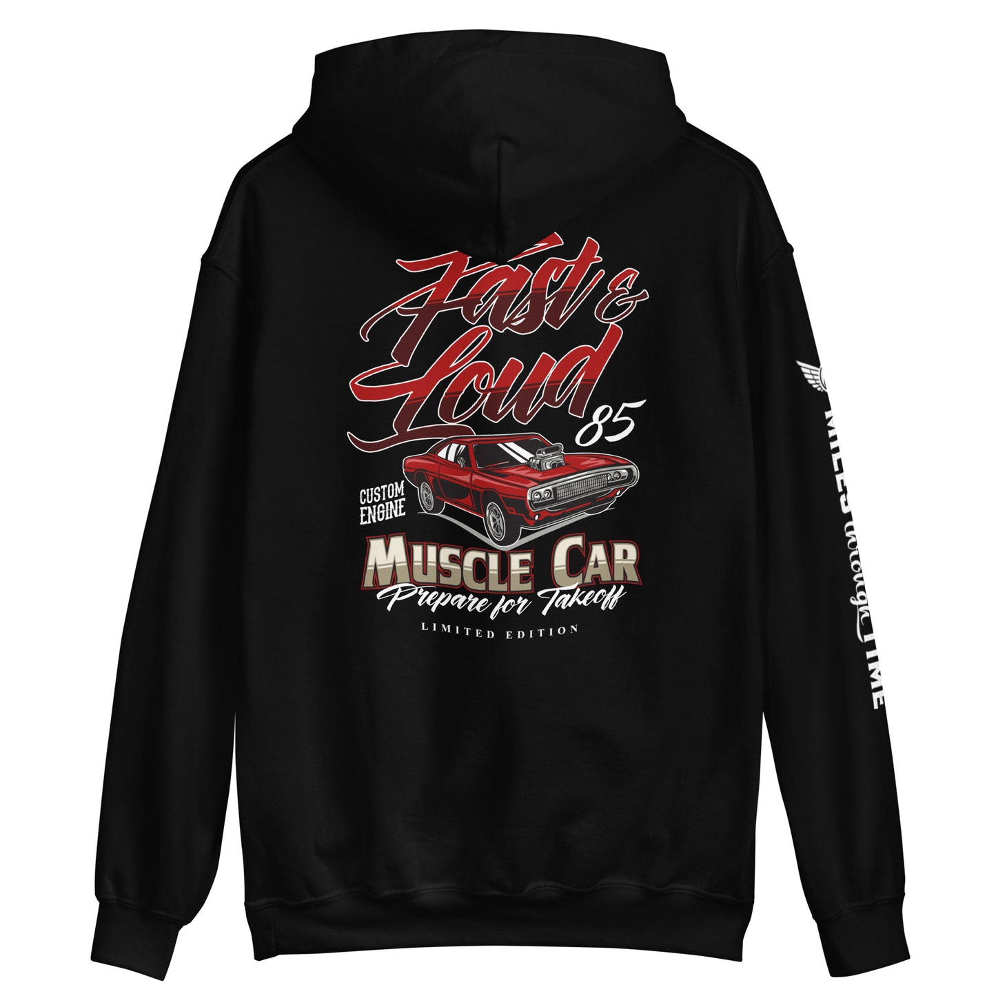 Fast and Loud Muscle Car Unisex Hoodie