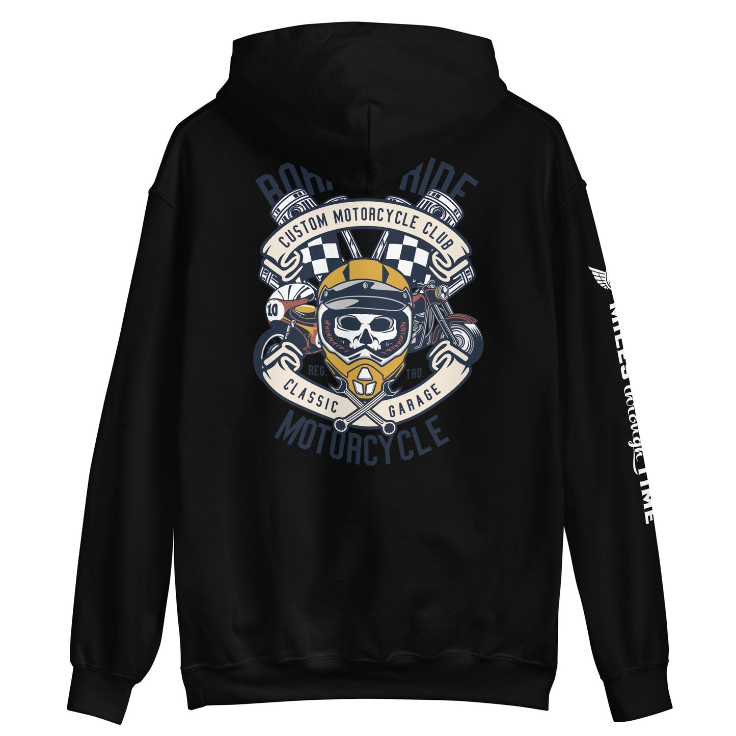 Born to Ride Motorcycle Unisex Hoodie