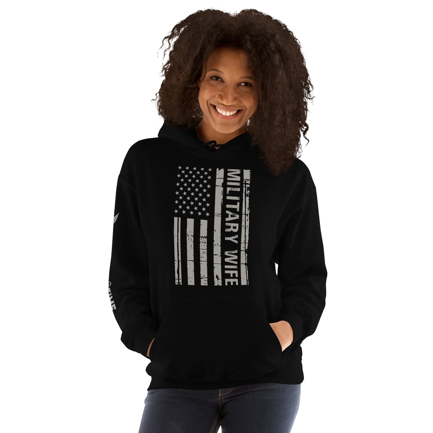 Military Wife Unisex Hoodie