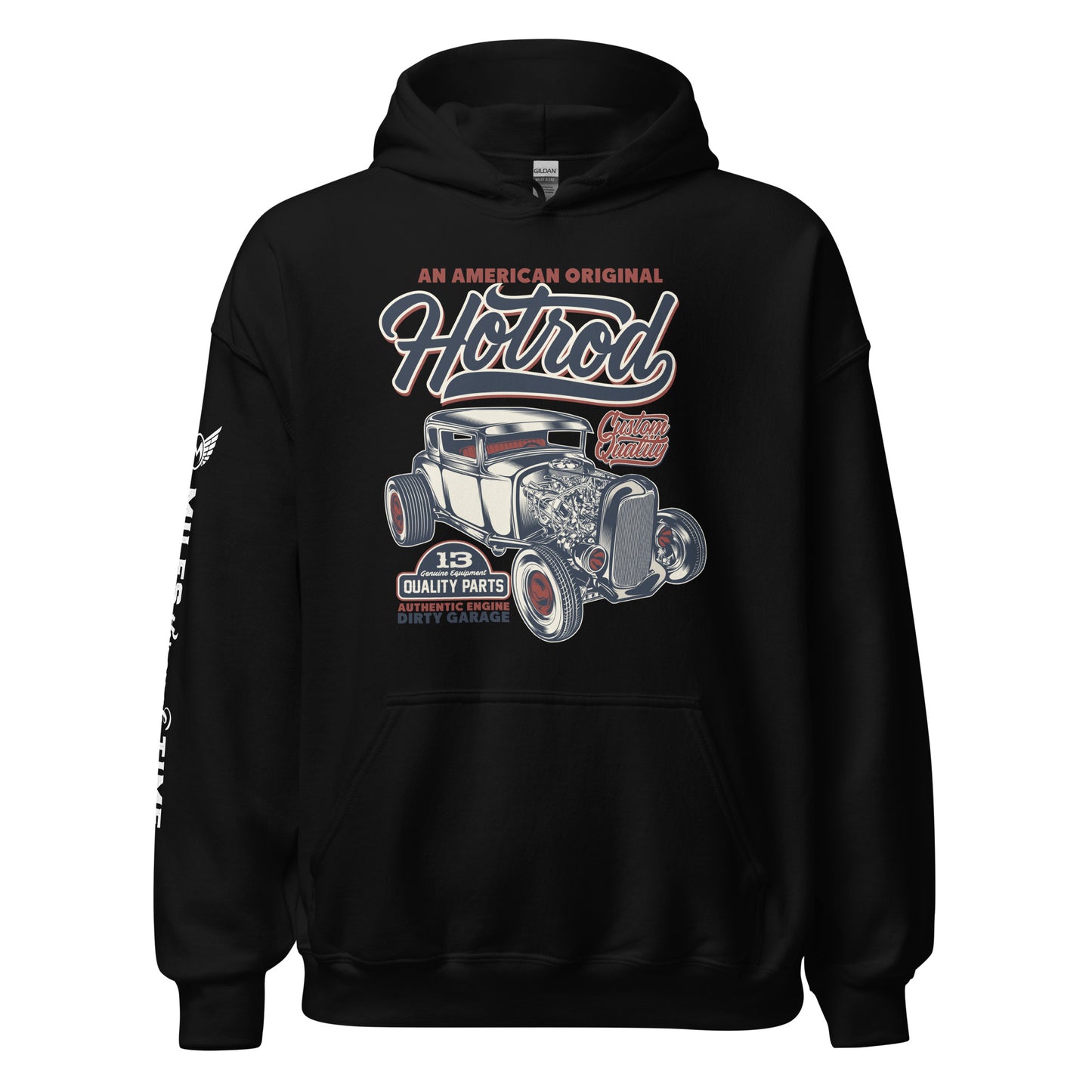 An American Original Hot Rod Unisex Hoodie