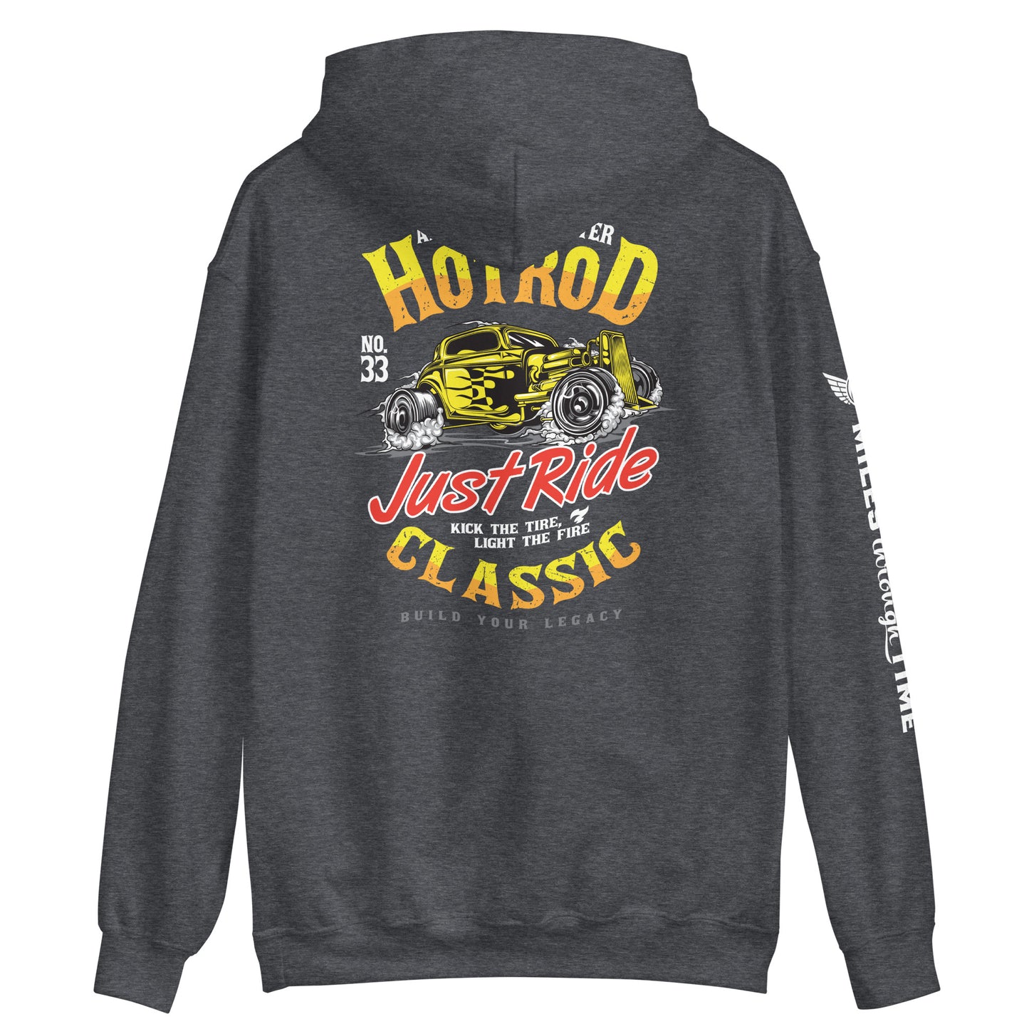 Hotrod Just Ride Unisex Hoodie