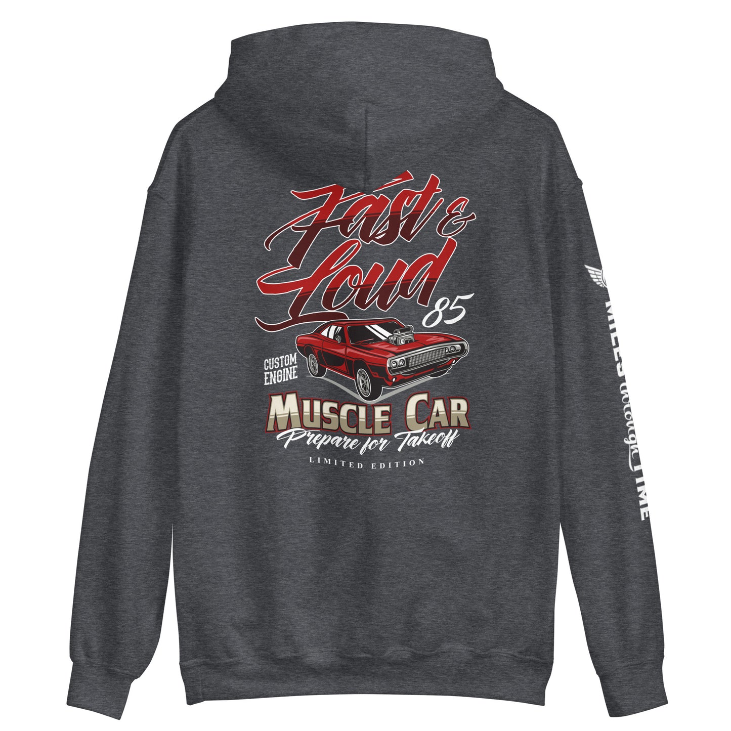 Fast and Loud Muscle Car Unisex Hoodie