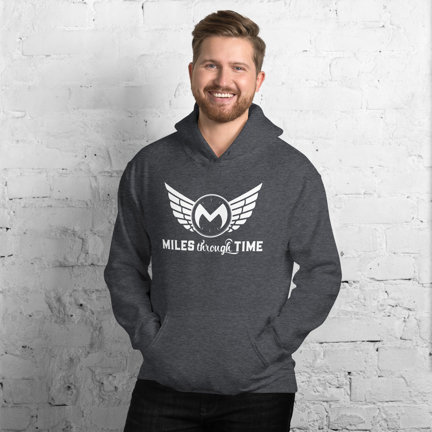 Classic Miles Through Time Logo Unisex Hoodie