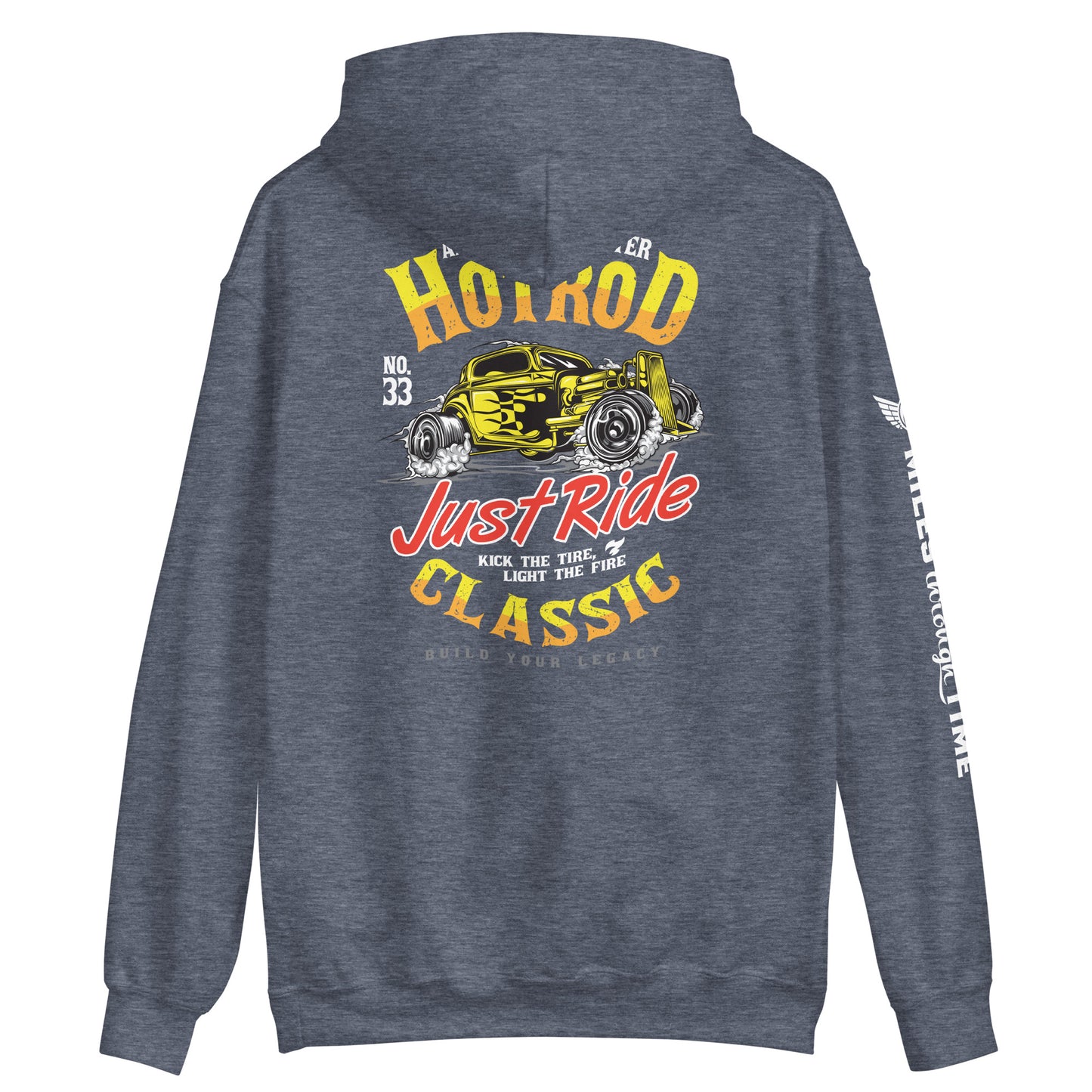 Hotrod Just Ride Unisex Hoodie