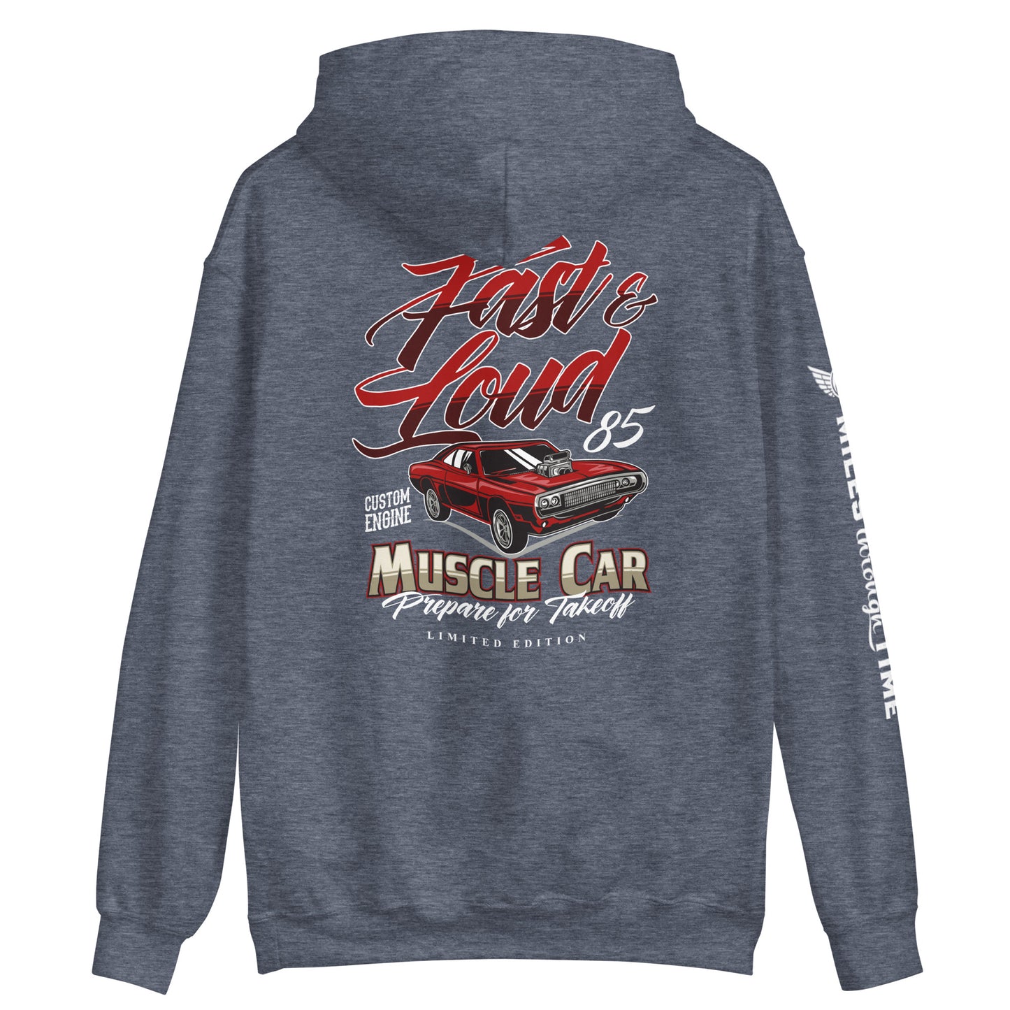Fast and Loud Muscle Car Unisex Hoodie