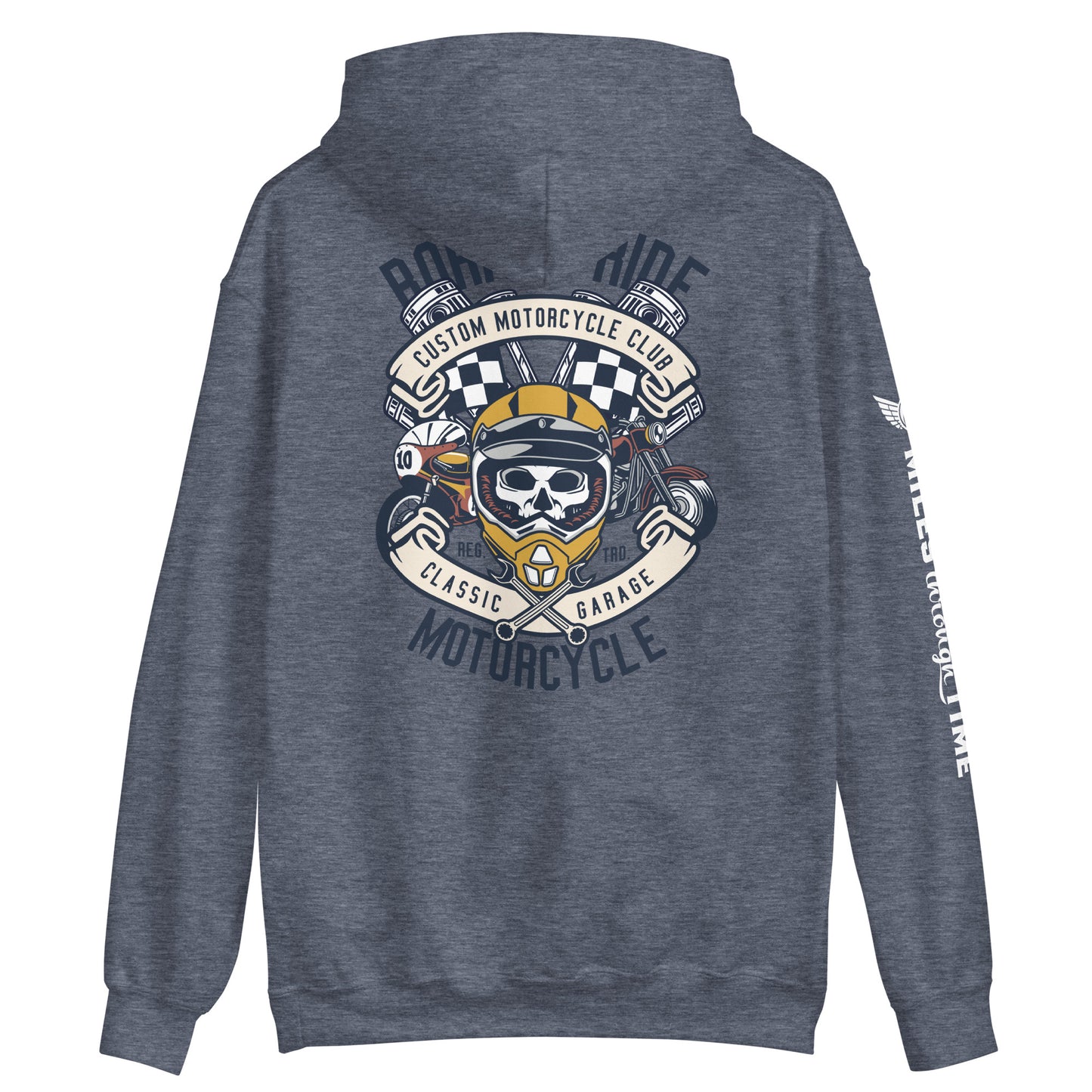 Born to Ride Motorcycle Unisex Hoodie