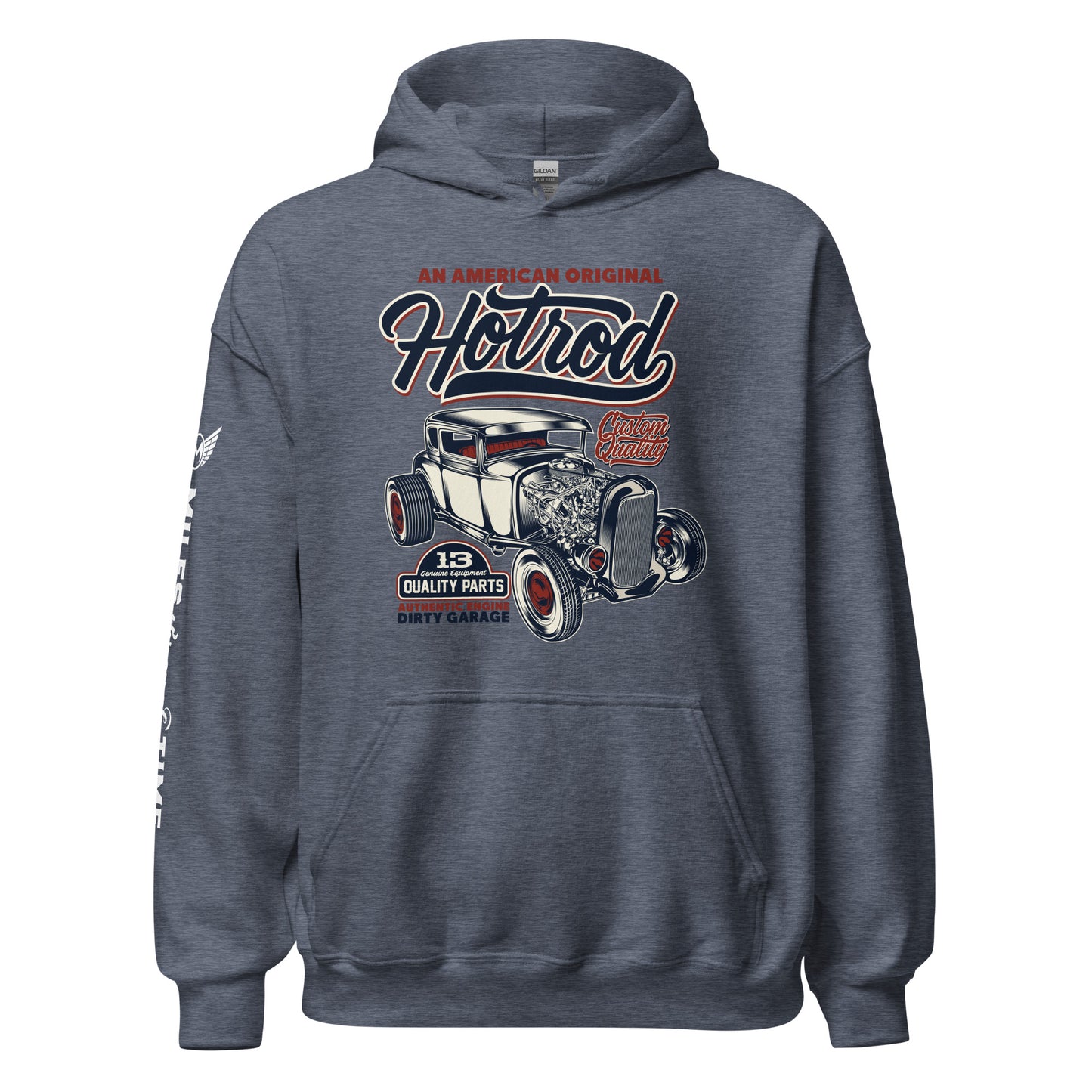 An American Original Hot Rod Unisex Hoodie