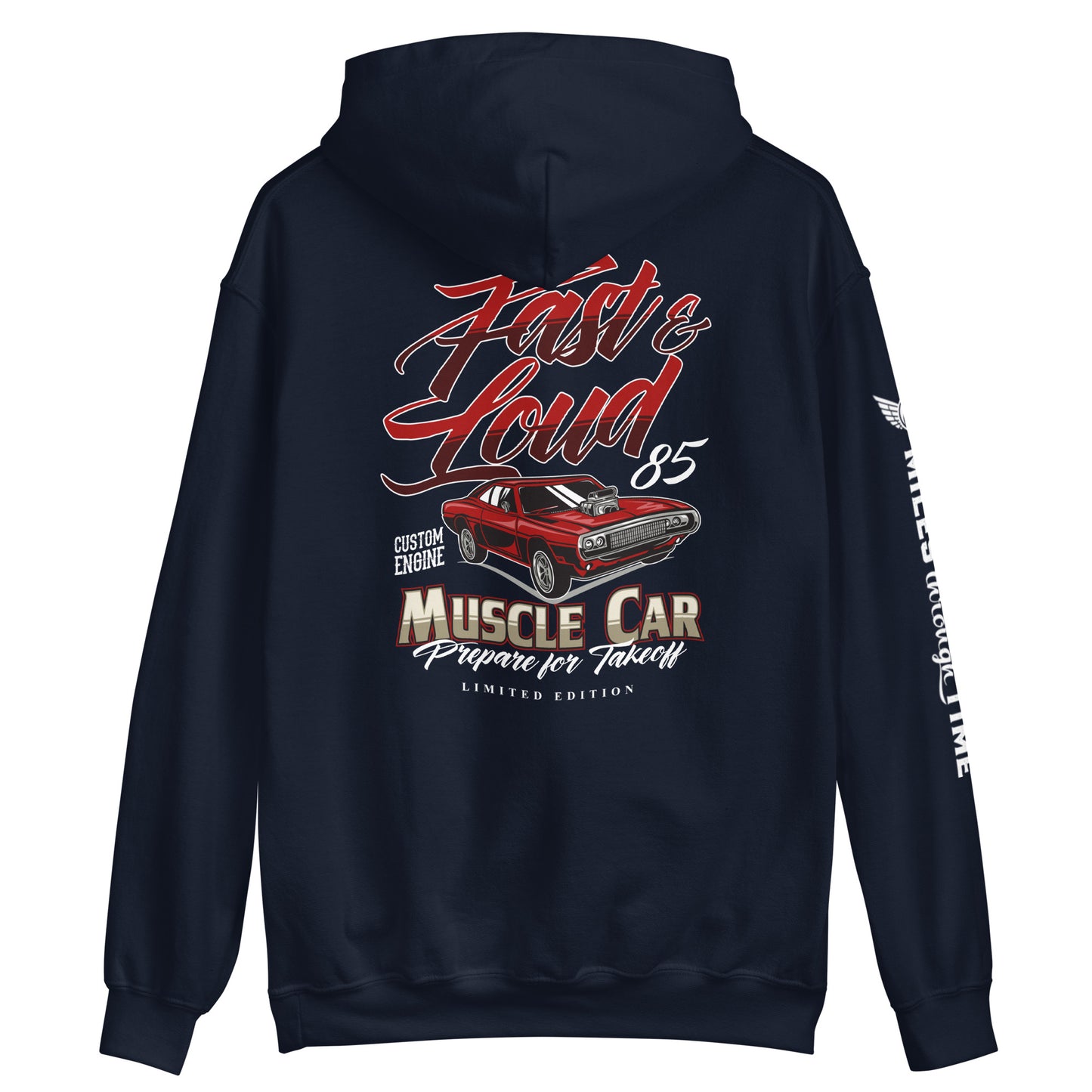 Fast and Loud Muscle Car Unisex Hoodie