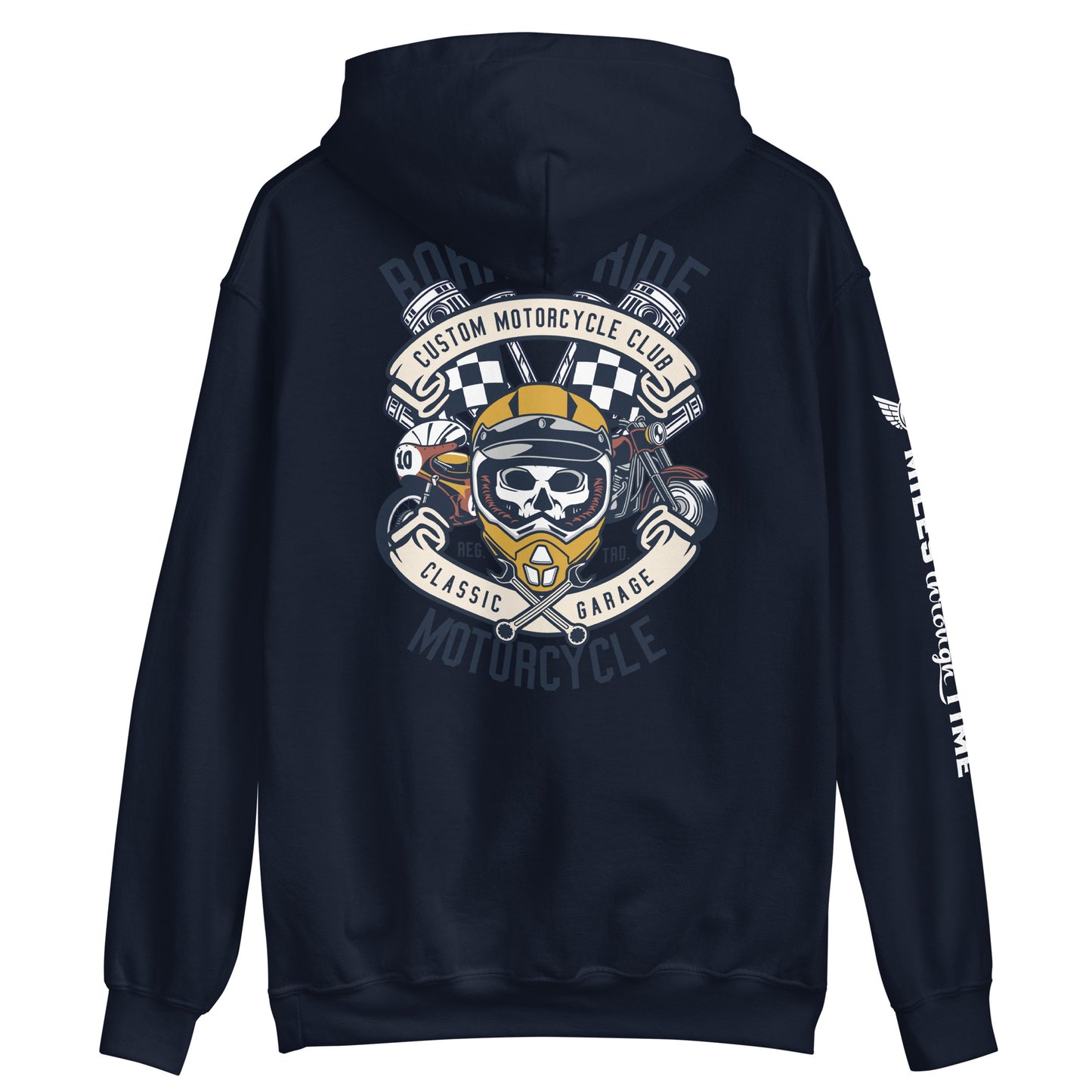Born to Ride Motorcycle Unisex Hoodie