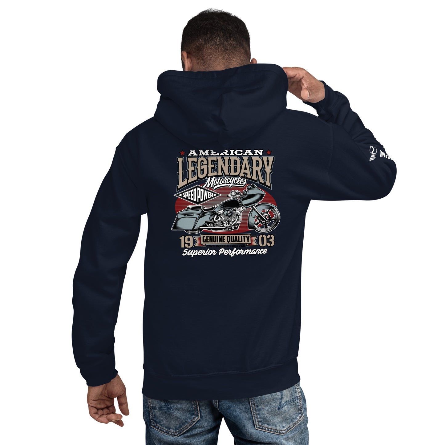 American Legendary Motorcycles Unisex Hoodie