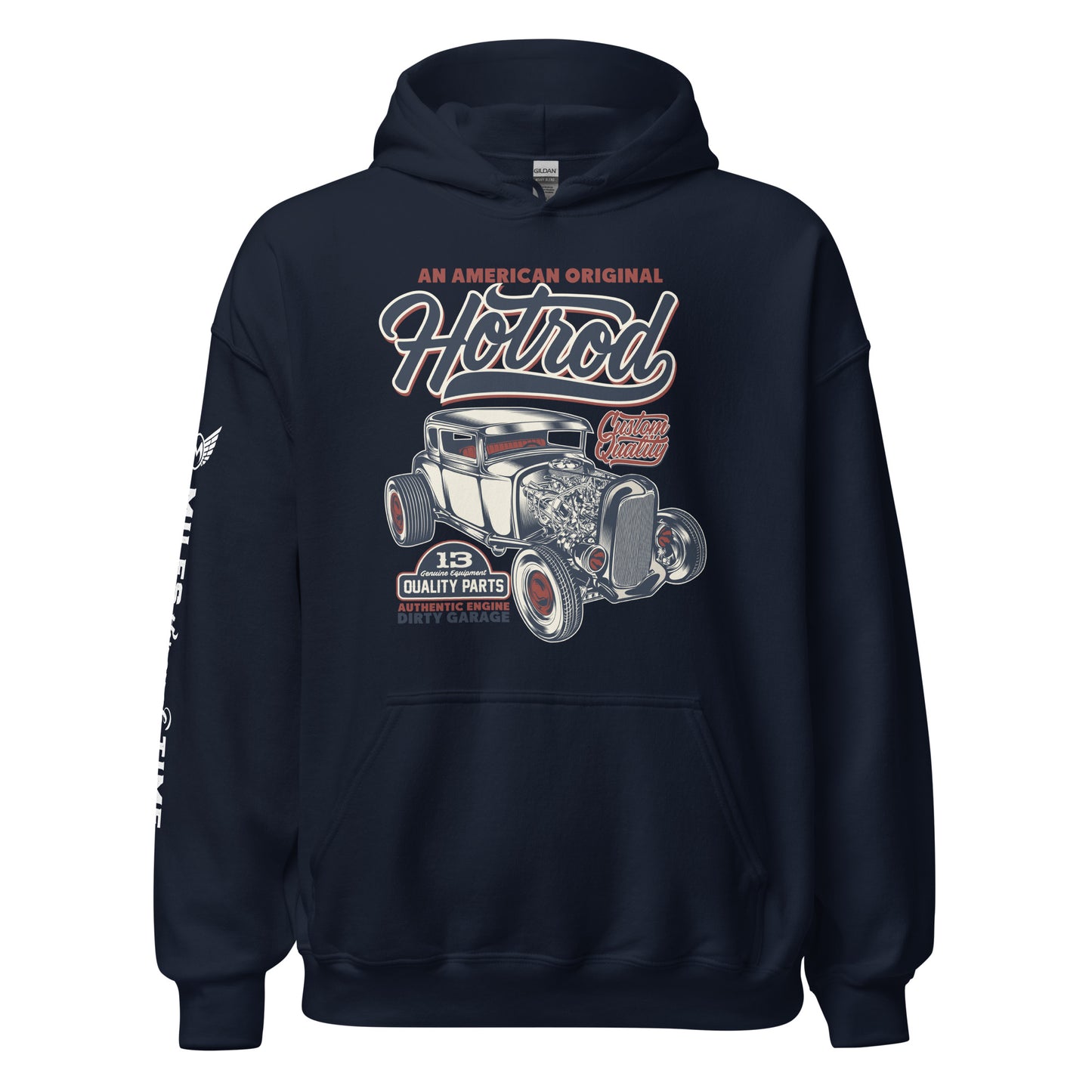 An American Original Hot Rod Unisex Hoodie