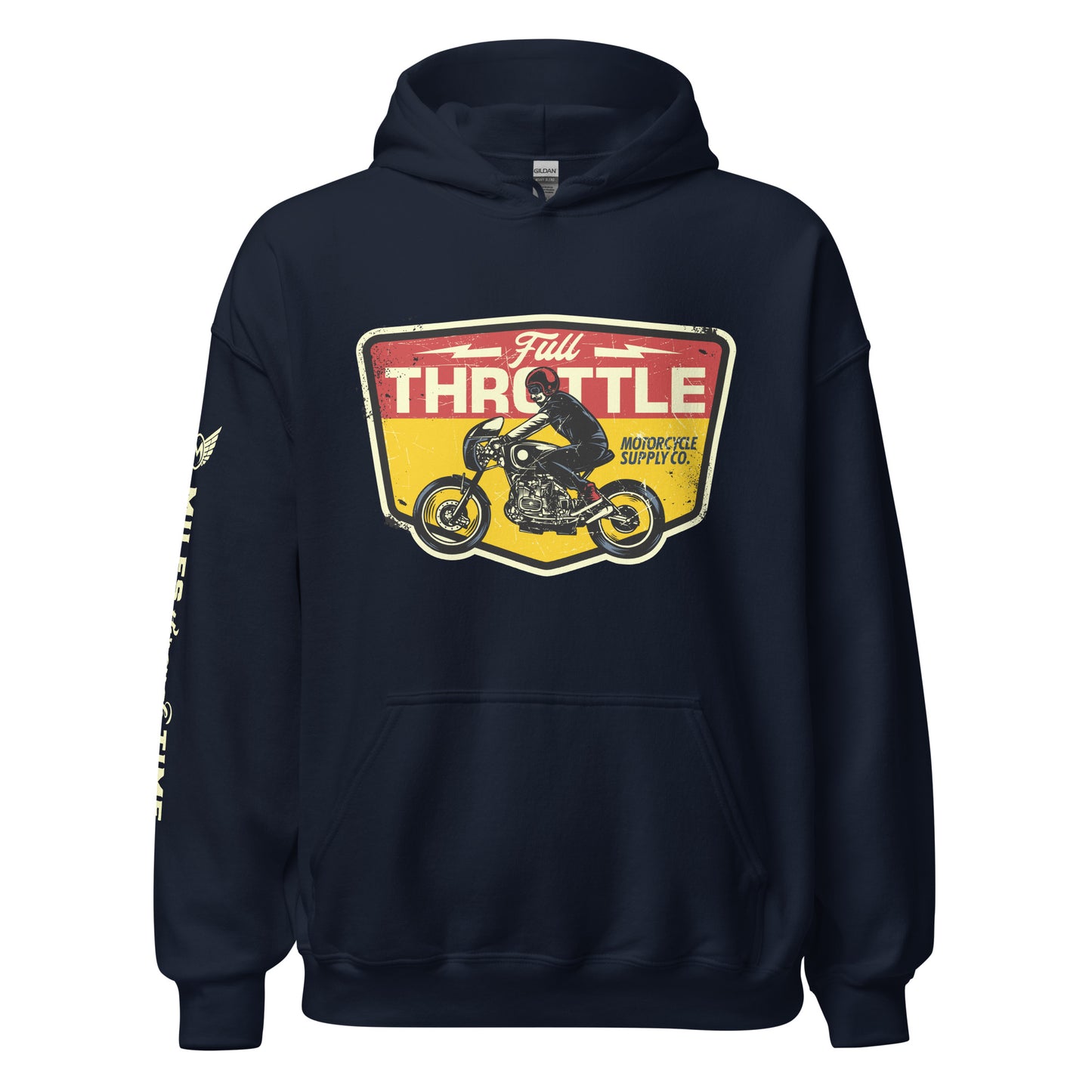 Full Throttle Motorcycle Unisex Hoodie