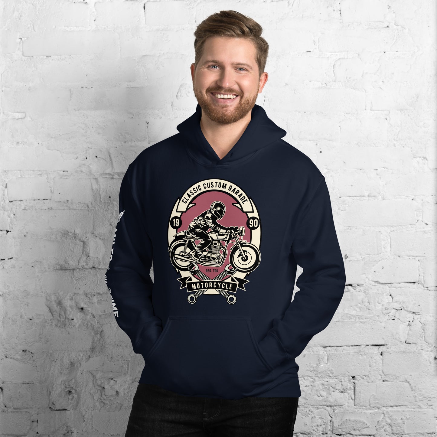 Custom Motorcycle Unisex Hoodie