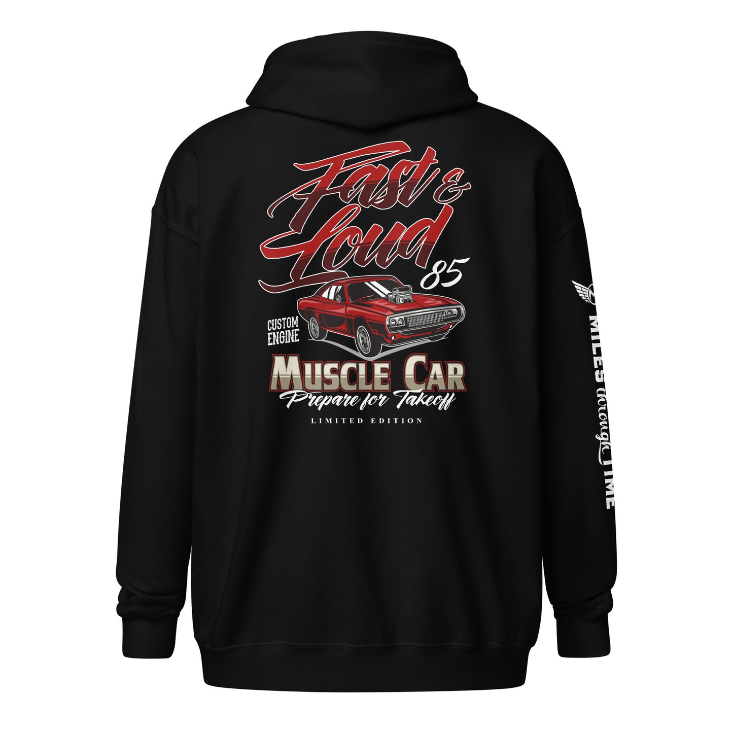 Fast and Loud Unisex heavy blend zip hoodie