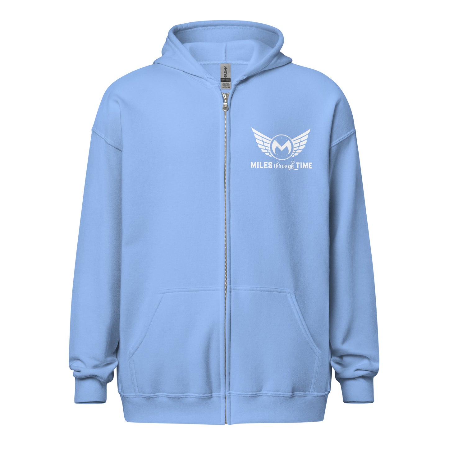 Classic Miles Through Time Unisex heavy blend zip hoodie