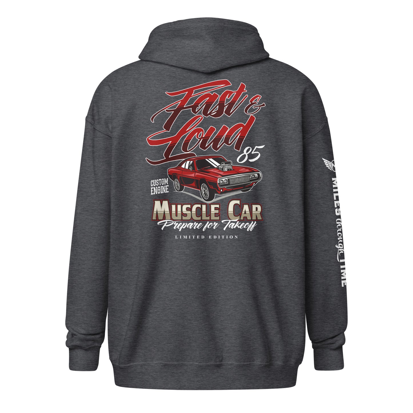 Fast and Loud Unisex heavy blend zip hoodie