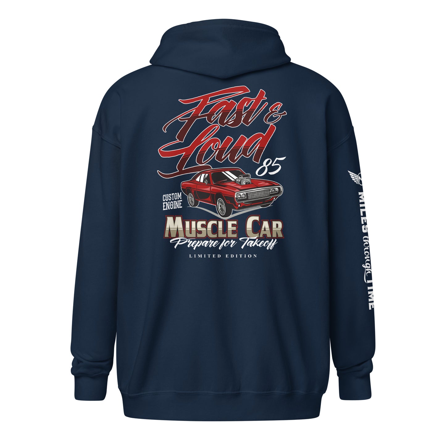 Fast and Loud Unisex heavy blend zip hoodie