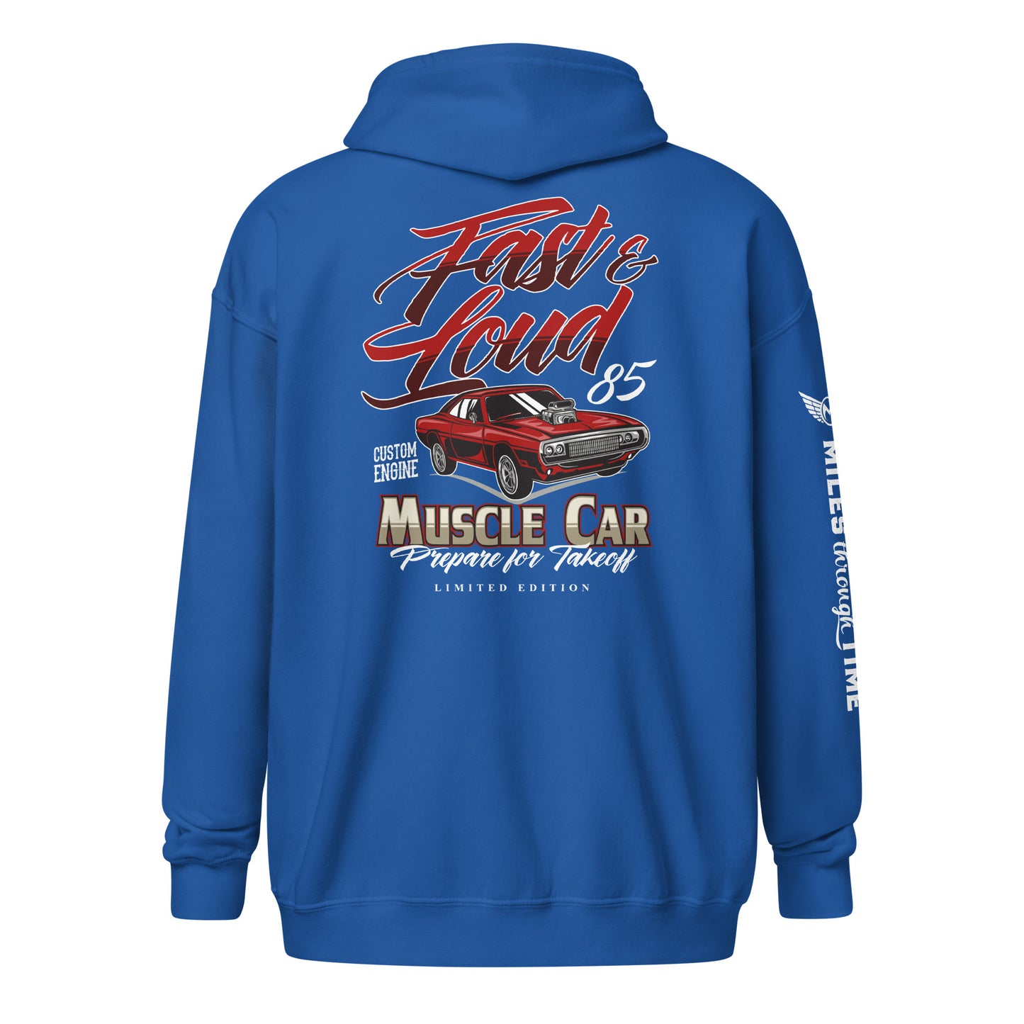 Fast and Loud Unisex heavy blend zip hoodie