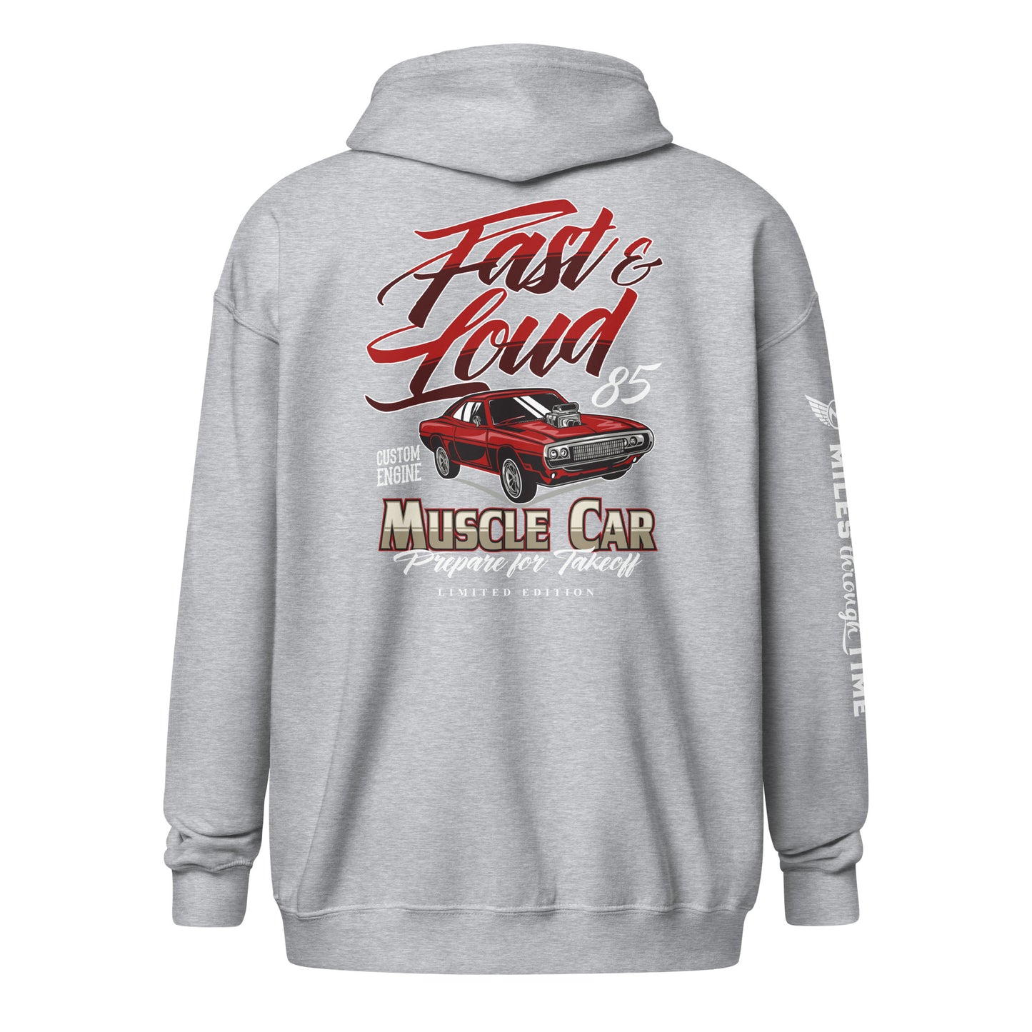 Fast and Loud Unisex heavy blend zip hoodie