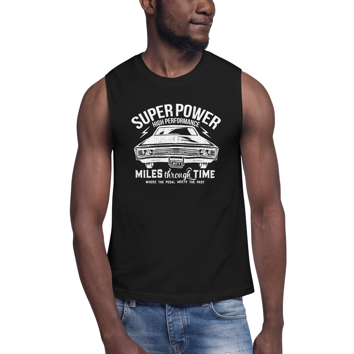 Super Power Unisex Muscle Shirt