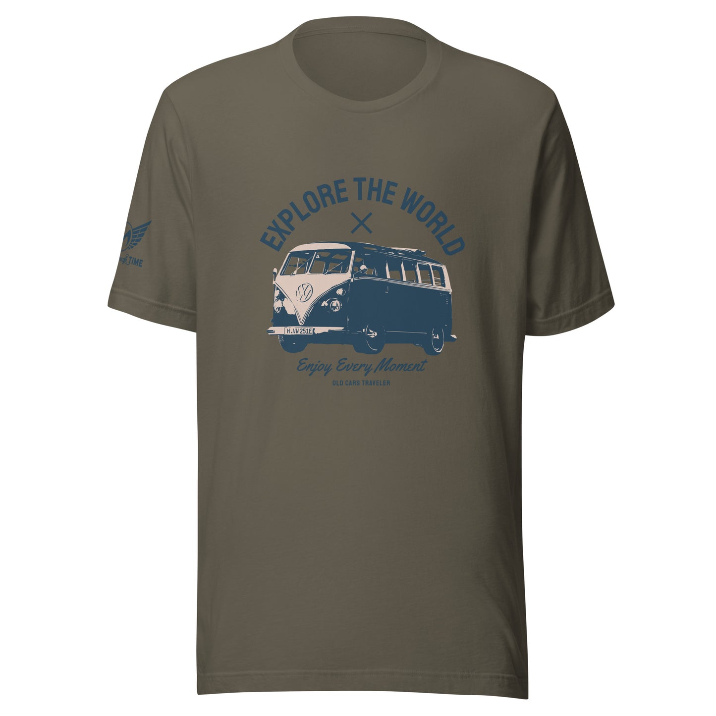 Explore the World VW Bus Unisex t-shirt