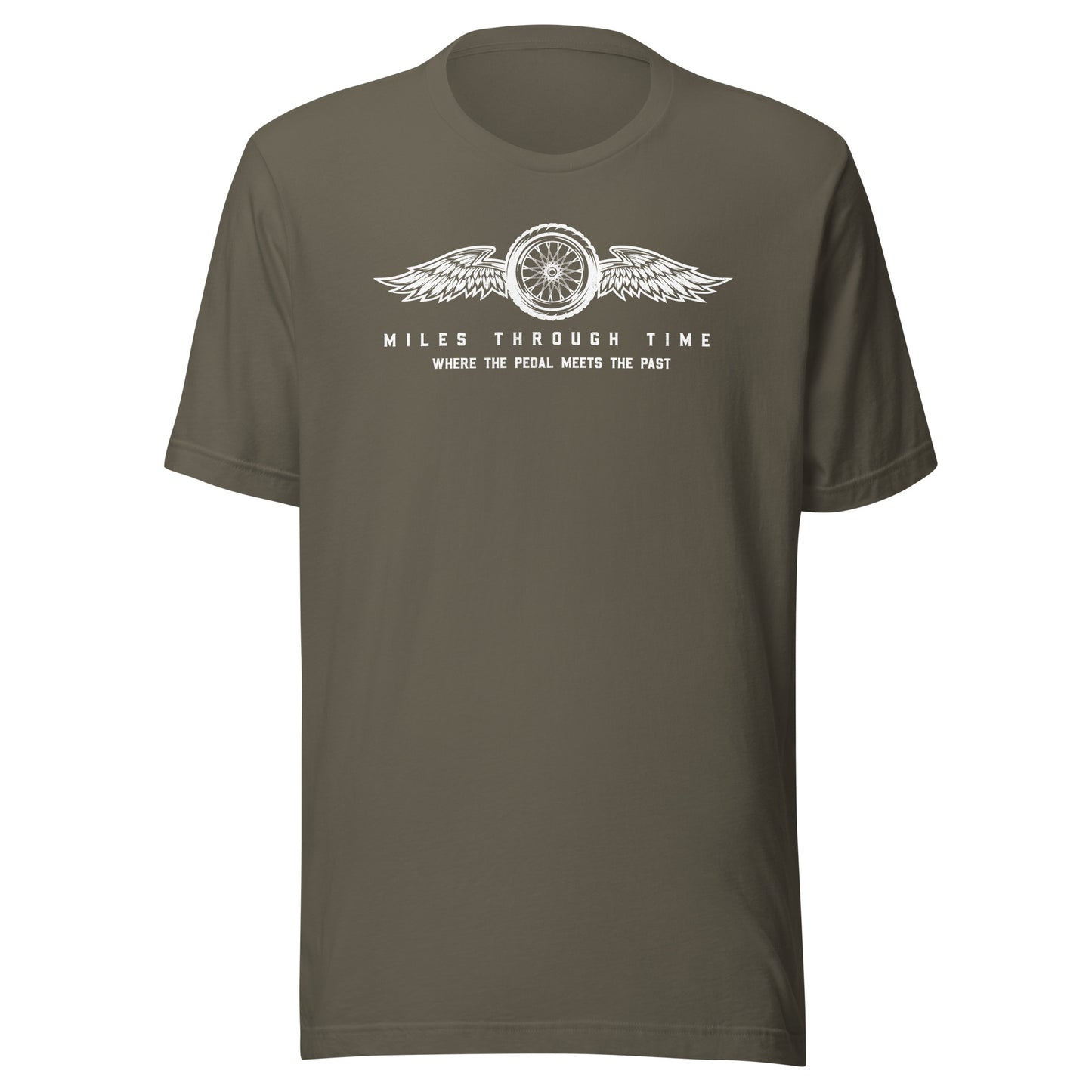 Miles Through Time Wings Unisex t-shirt