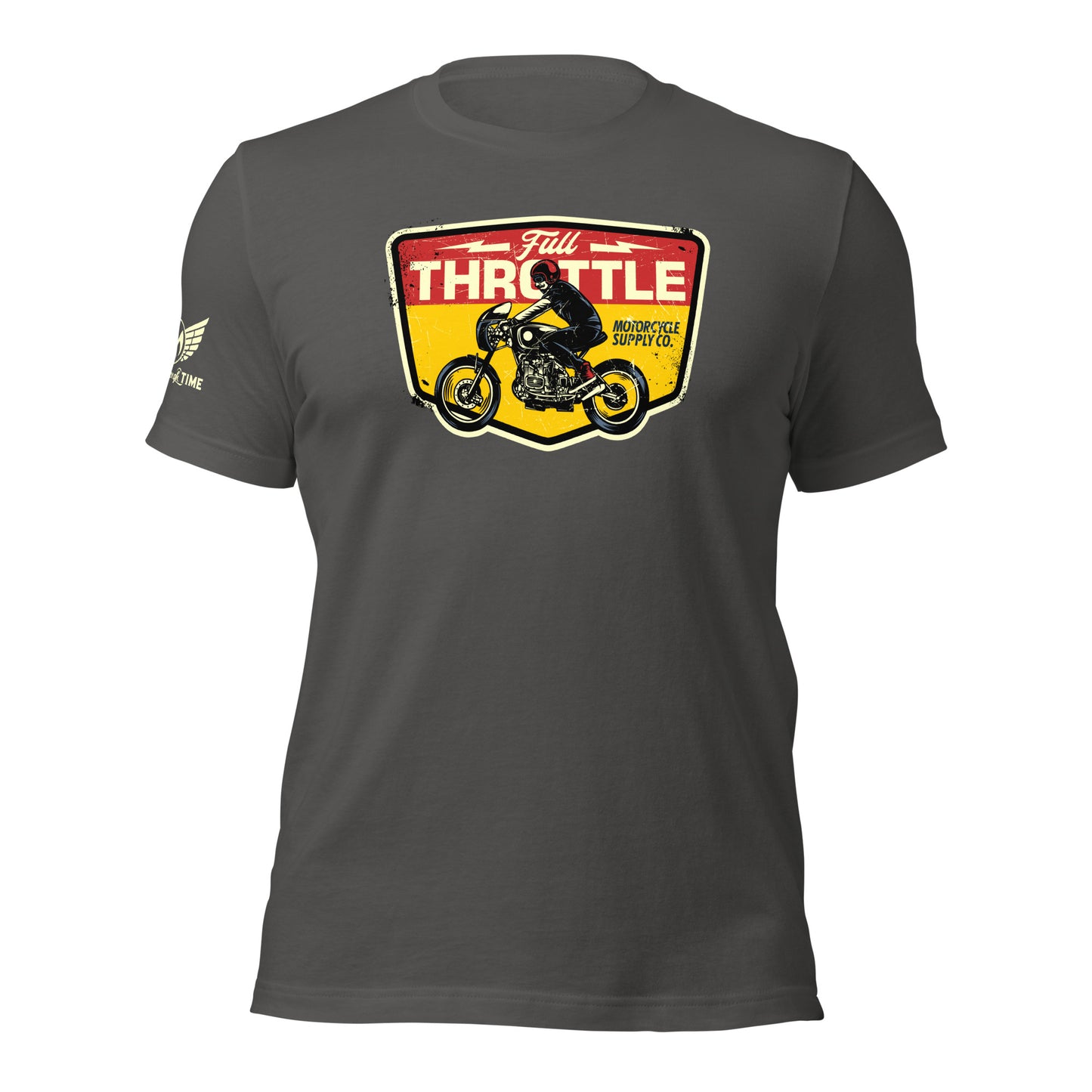 Full Throttle Motorcycle Unisex t-shirt