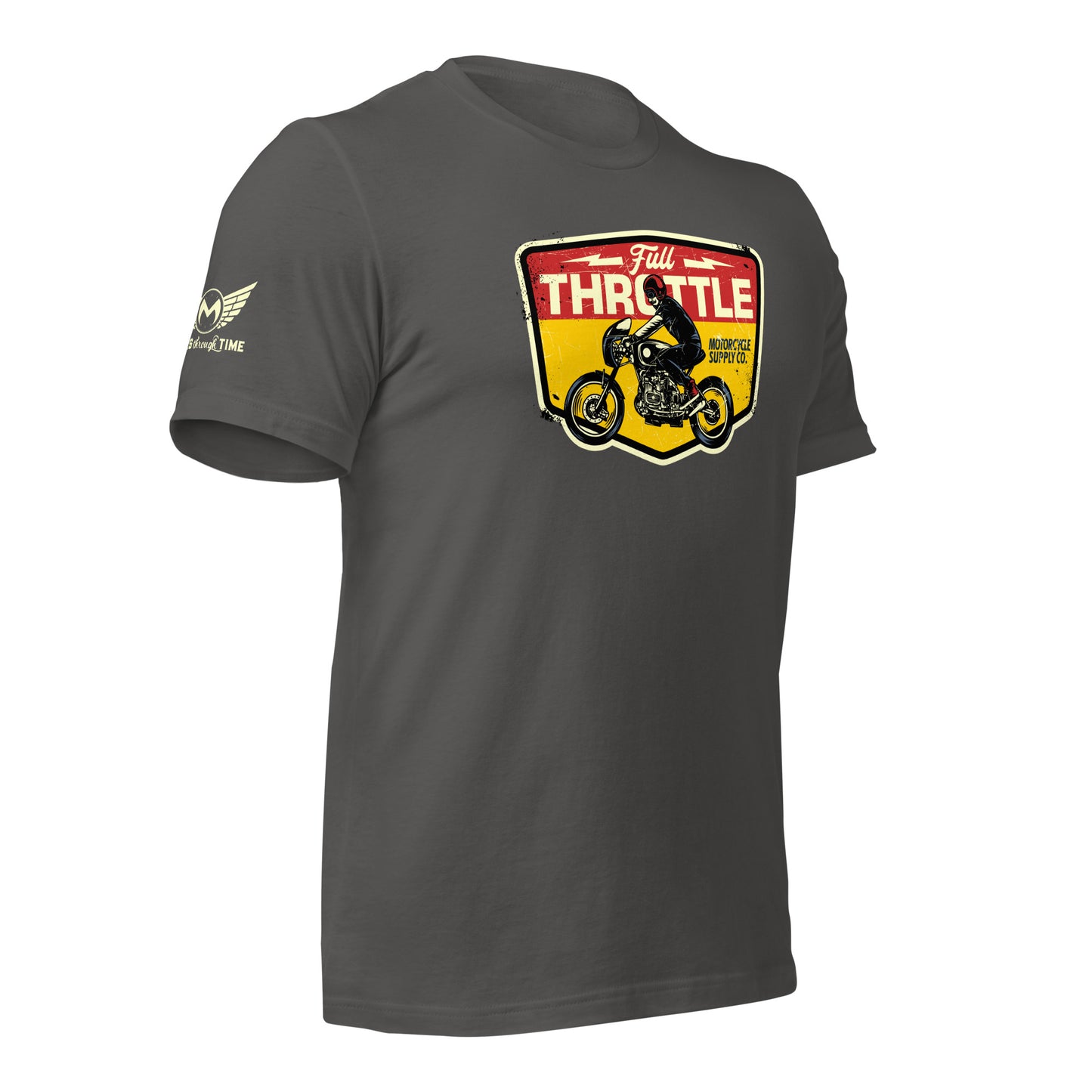 Full Throttle Motorcycle Unisex t-shirt