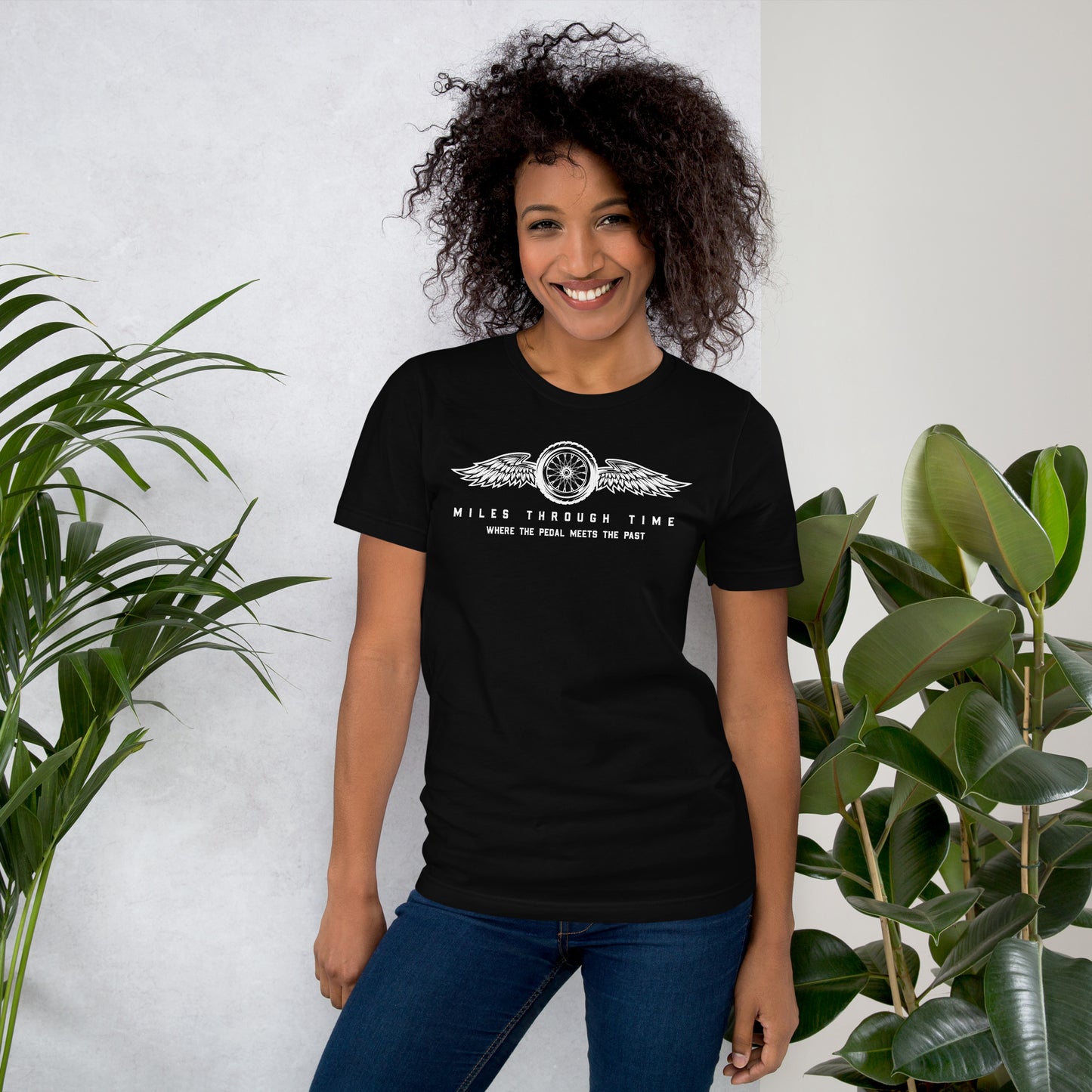 Miles Through Time Wings Unisex t-shirt