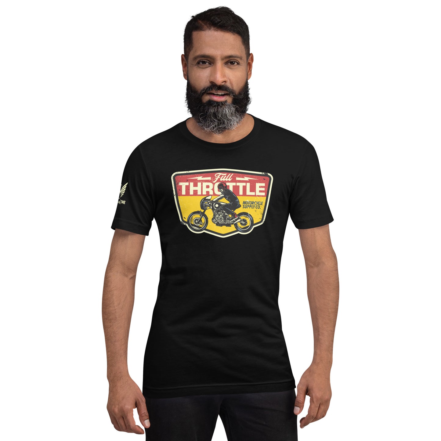 Full Throttle Motorcycle Unisex t-shirt