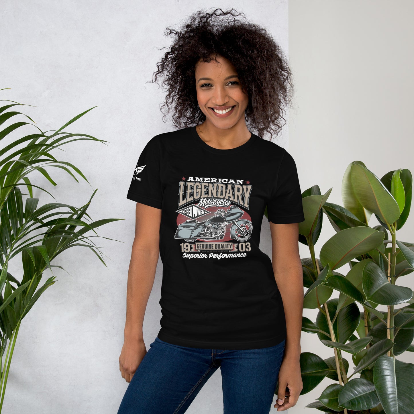 American Legendary Motorcycles Unisex t-shirt