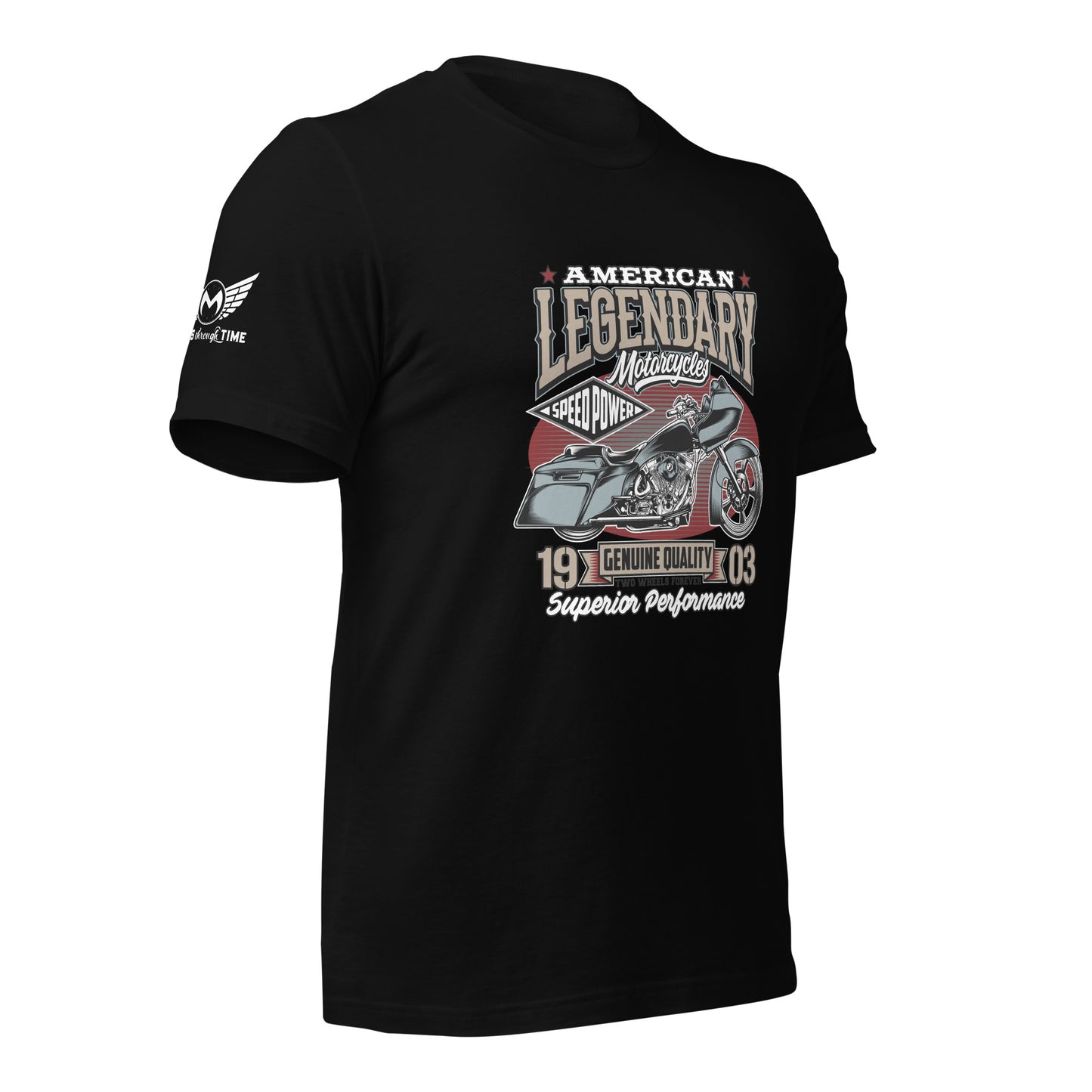 American Legendary Motorcycles Unisex t-shirt