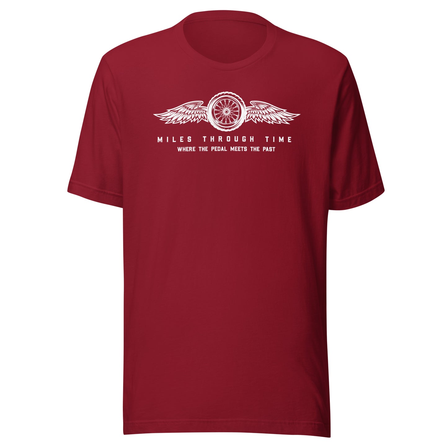 Miles Through Time Wings Unisex t-shirt