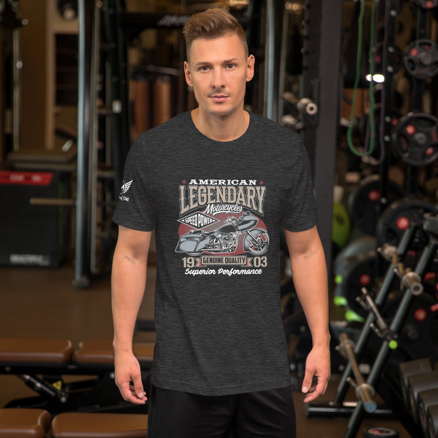 American Legendary Motorcycles Unisex t-shirt
