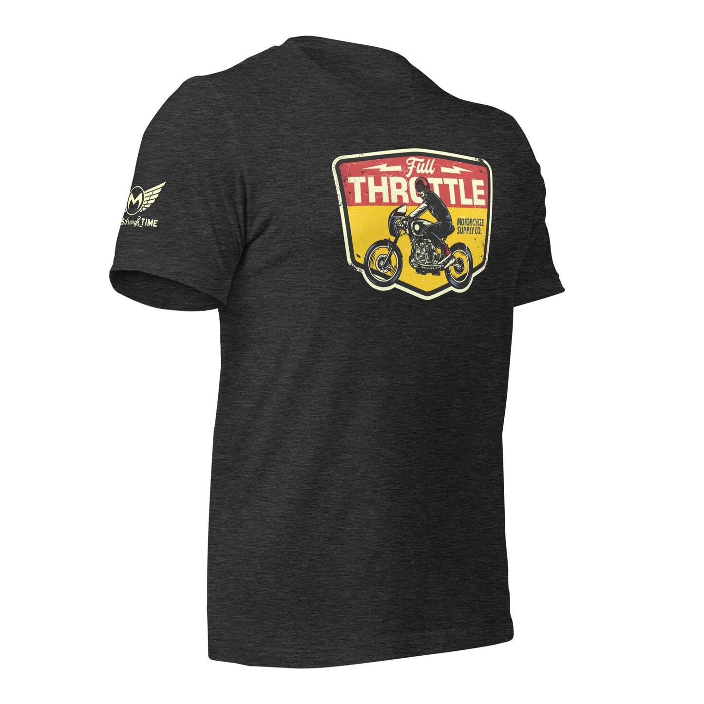 Full Throttle Motorcycle Unisex t-shirt