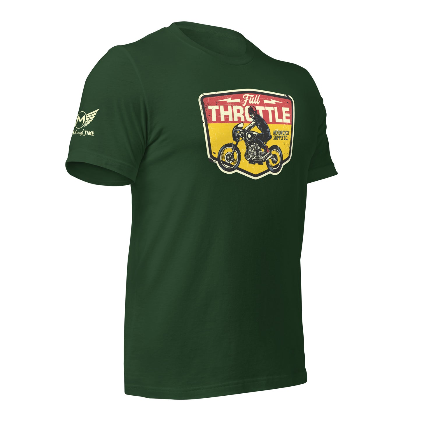 Full Throttle Motorcycle Unisex t-shirt
