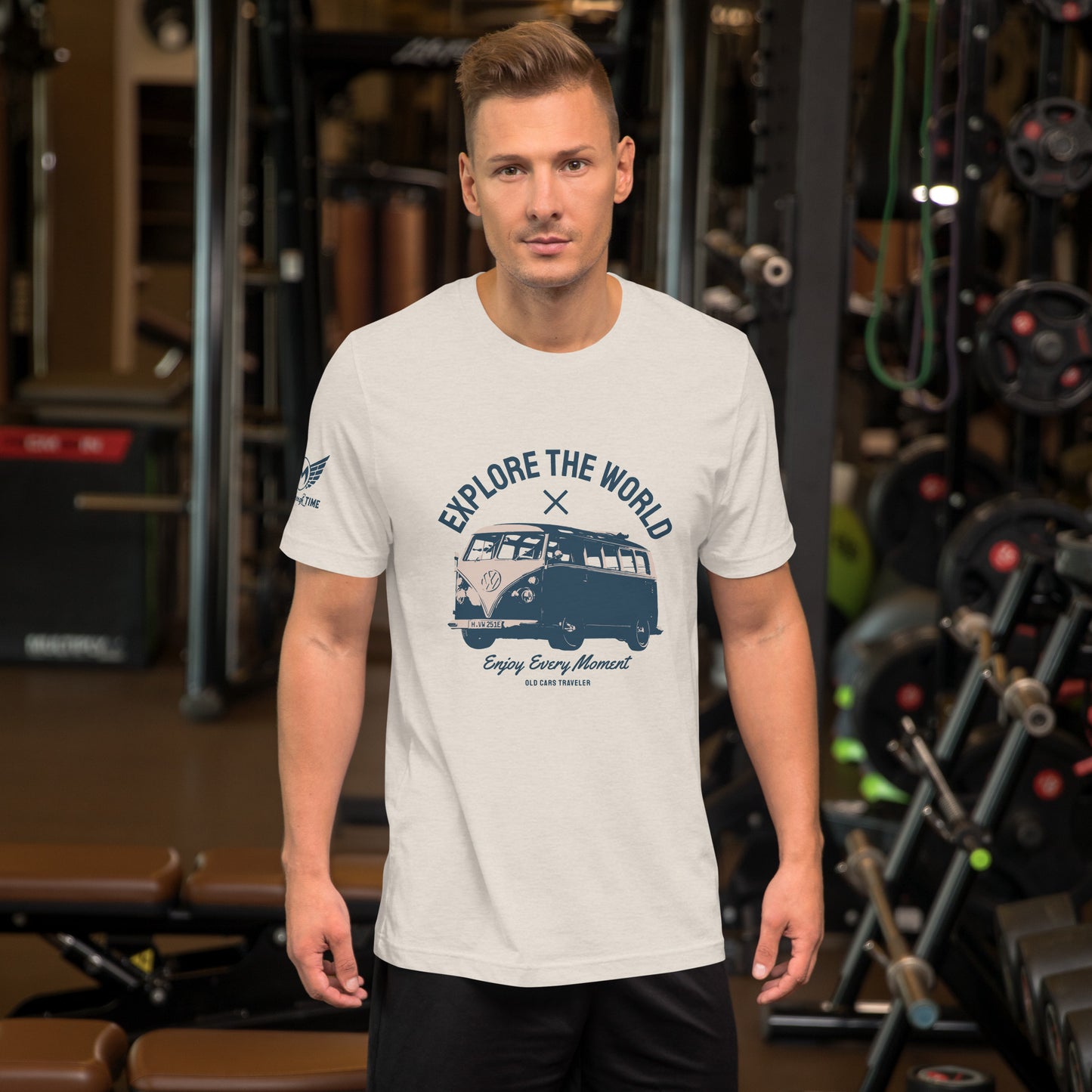 Explore the World VW Bus Unisex t-shirt