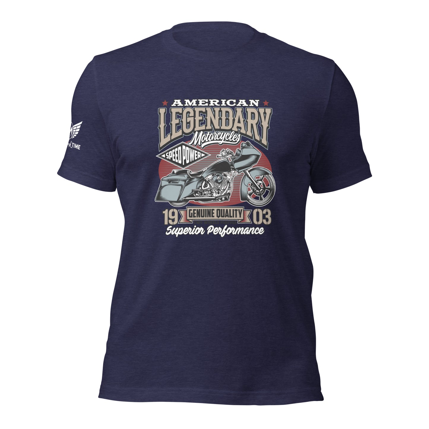 American Legendary Motorcycles Unisex t-shirt