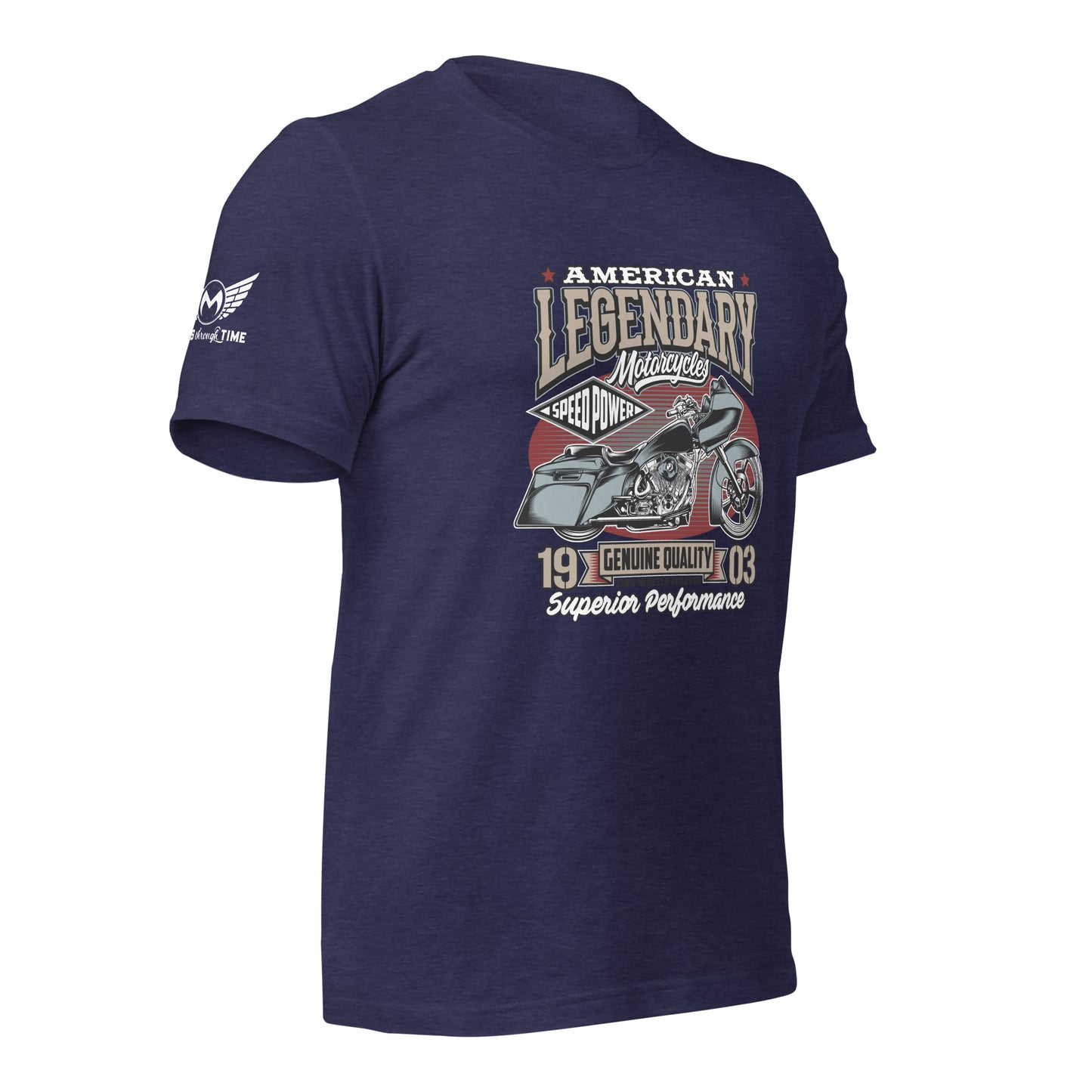 American Legendary Motorcycles Unisex t-shirt